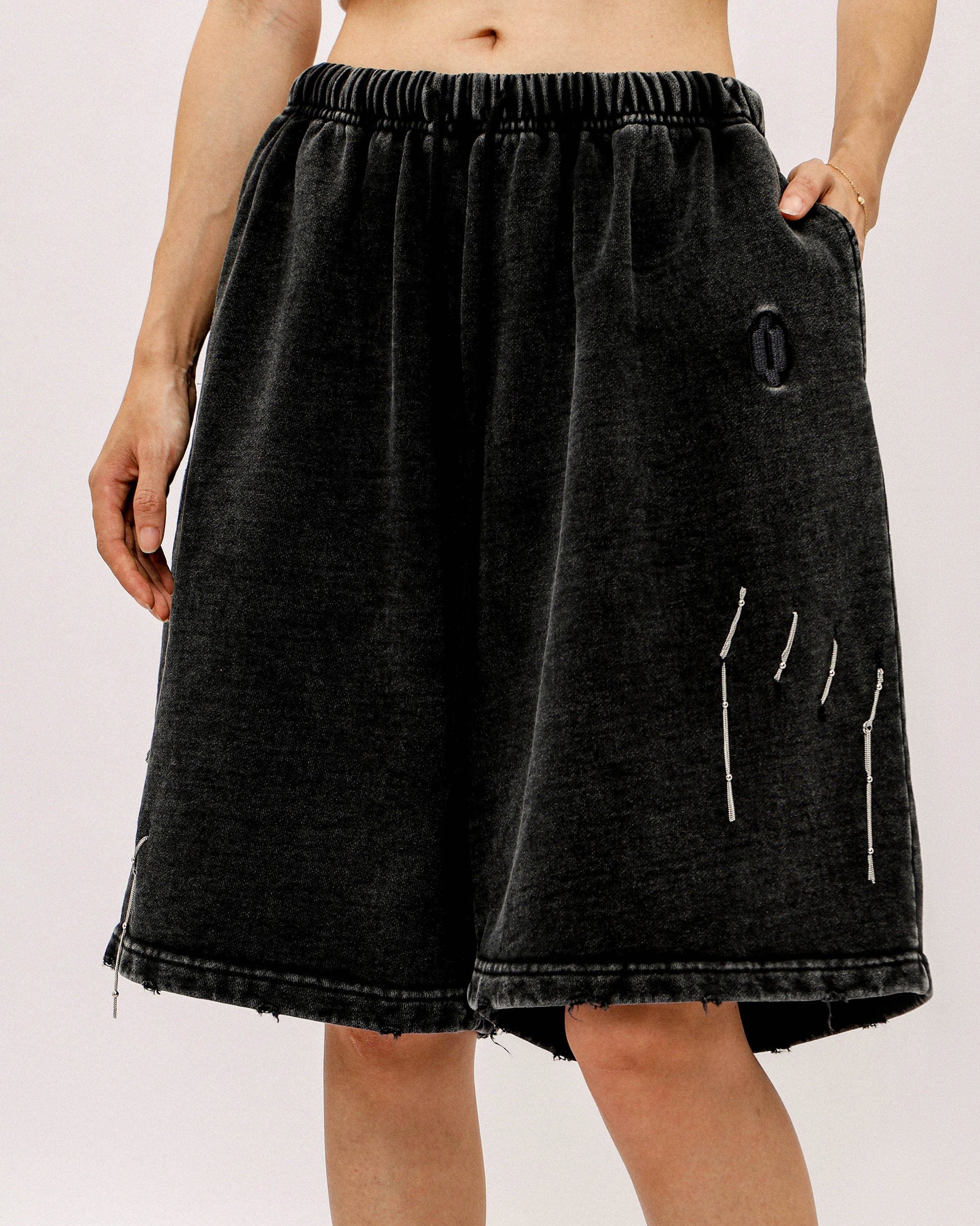 OVDY Modern Stitches Washed Shorts