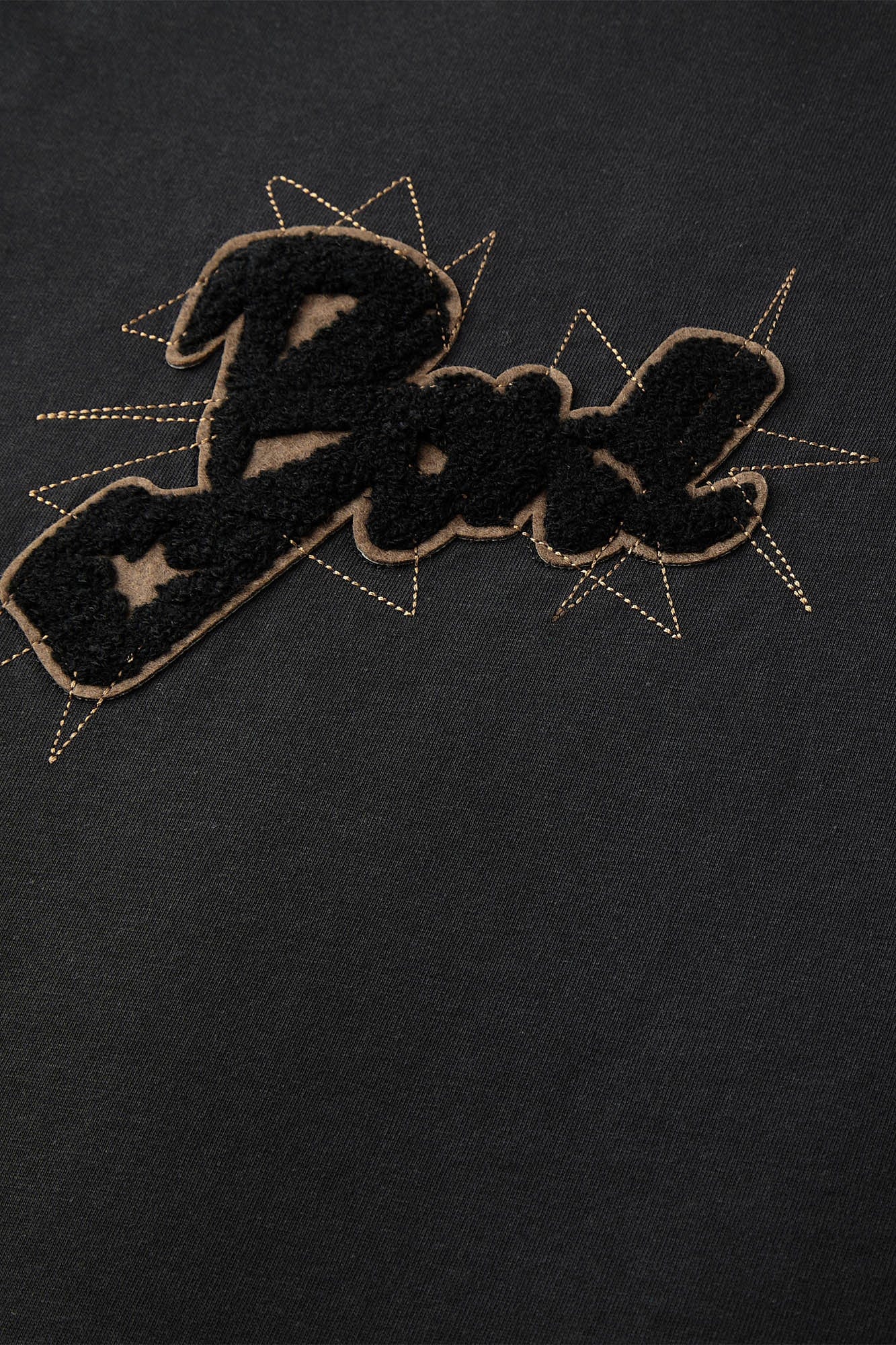 BONELESS Patchwork Stitched LOGO T-Shirt, premium urban and streetwear designers apparel on PROJECTISR.com, BONELESS