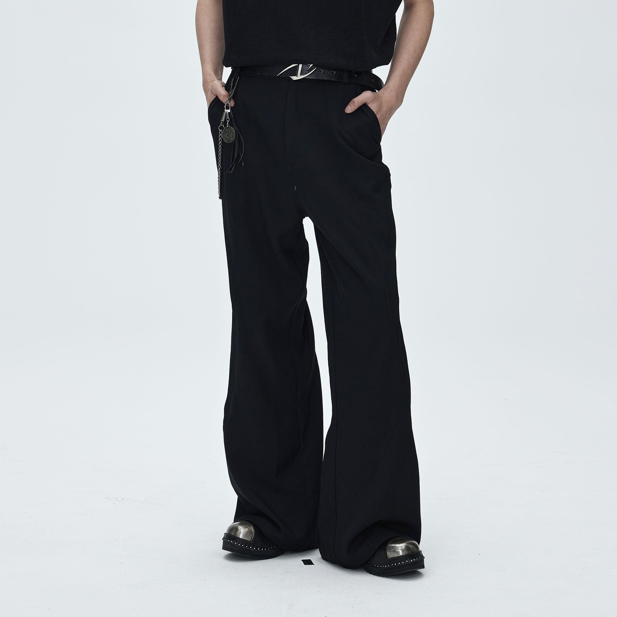 CATSSTAC Oval Curved Paneled Pants, premium urban and streetwear designers apparel on PROJECTISR.com, CATSSTAC