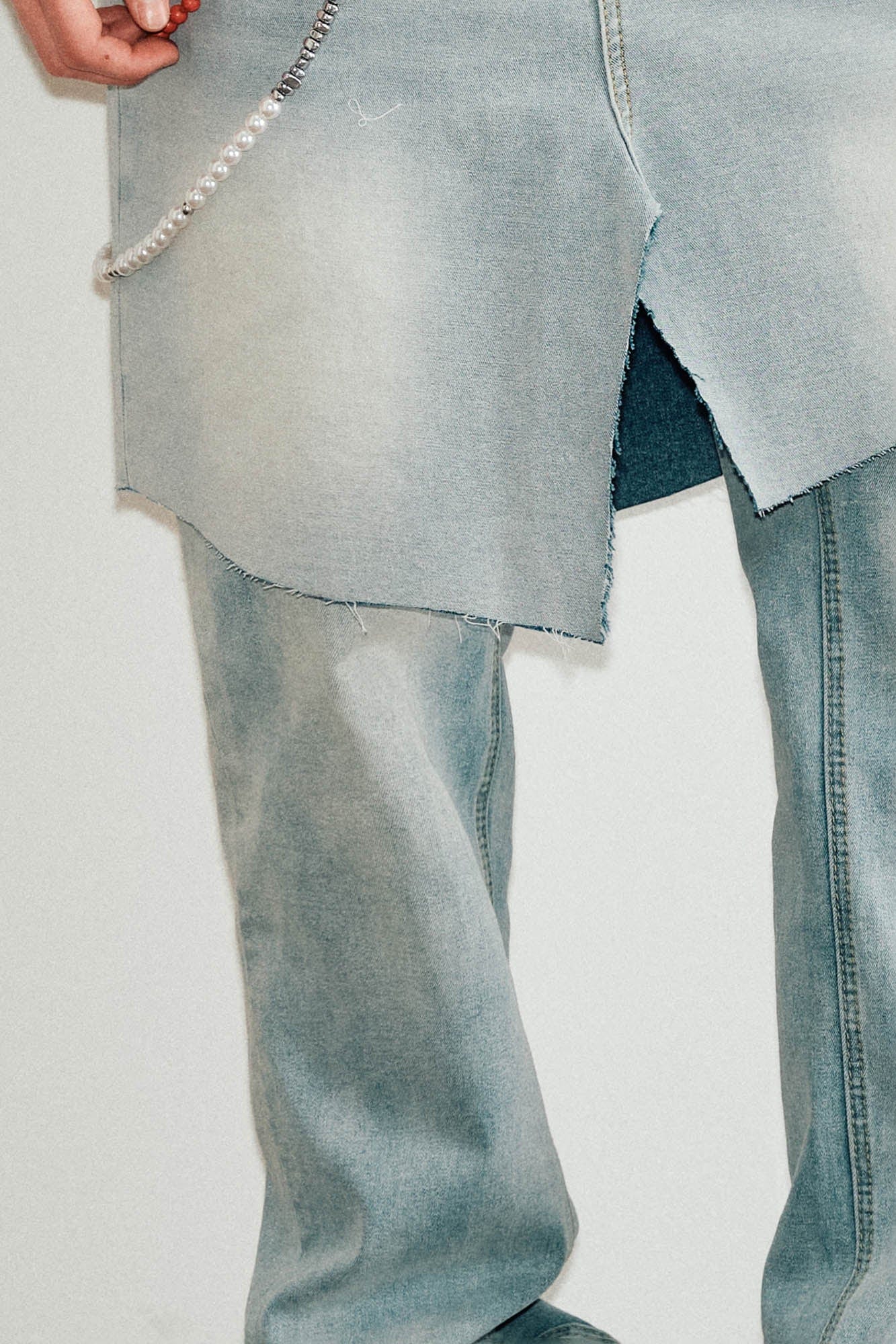 KREATE Classic Washed Straight Jeans