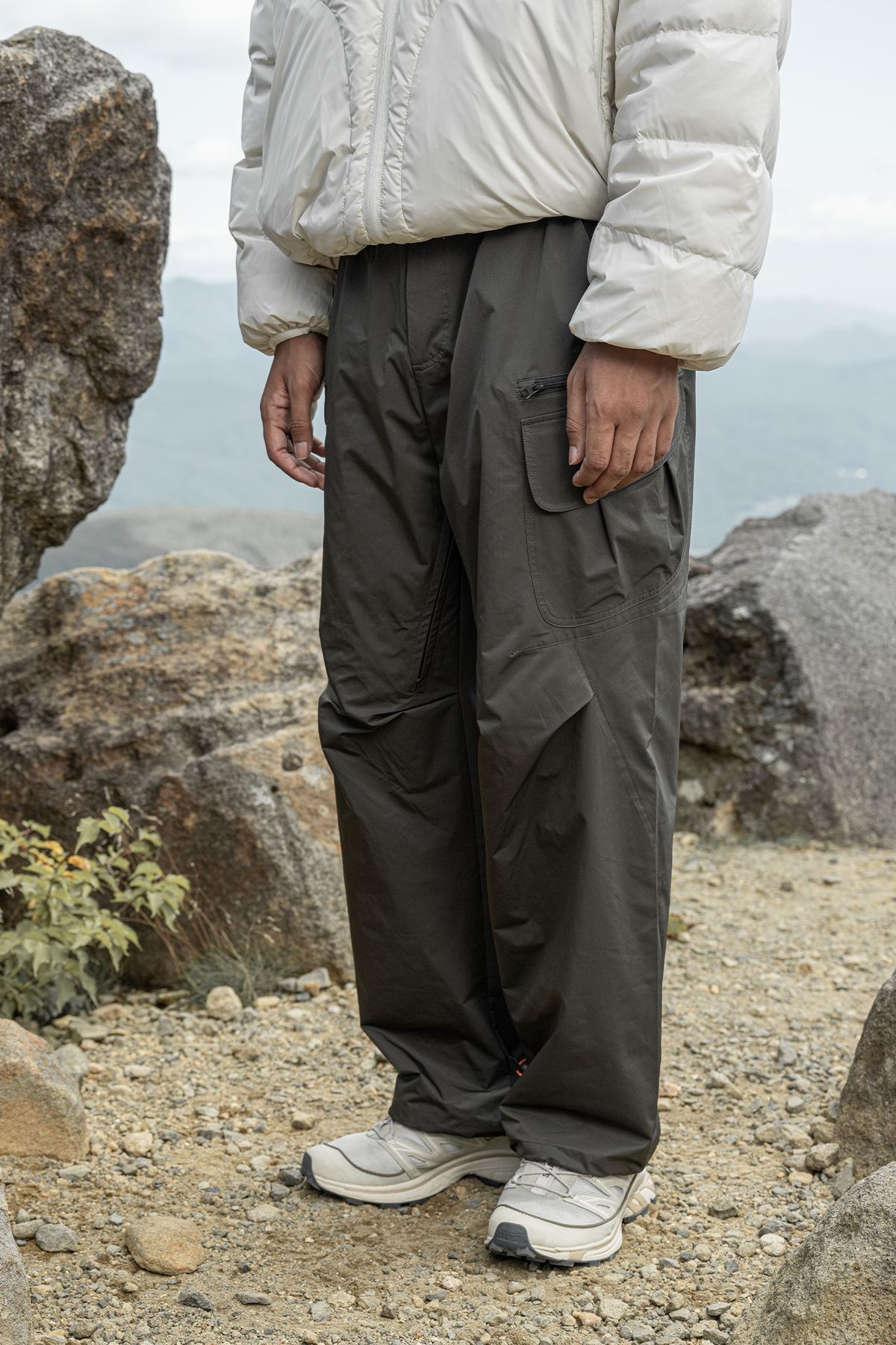 HALCYON Multi-Pocket Straight-Leg Cargo Pants, premium urban and streetwear designers apparel on PROJECTISR.com, HALCYON