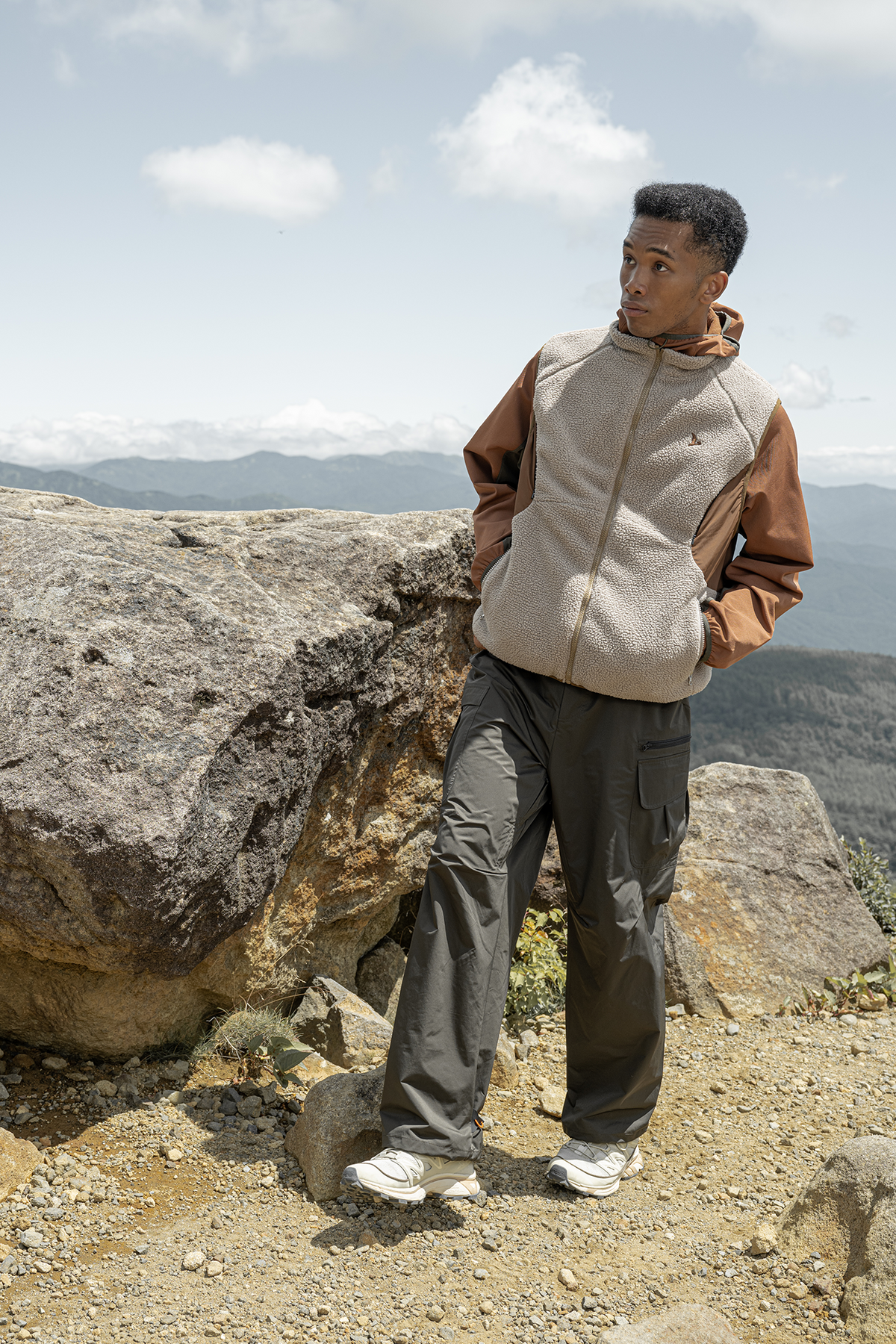 HALCYON Multi-Pocket Straight-Leg Cargo Pants, premium urban and streetwear designers apparel on PROJECTISR.com, HALCYON