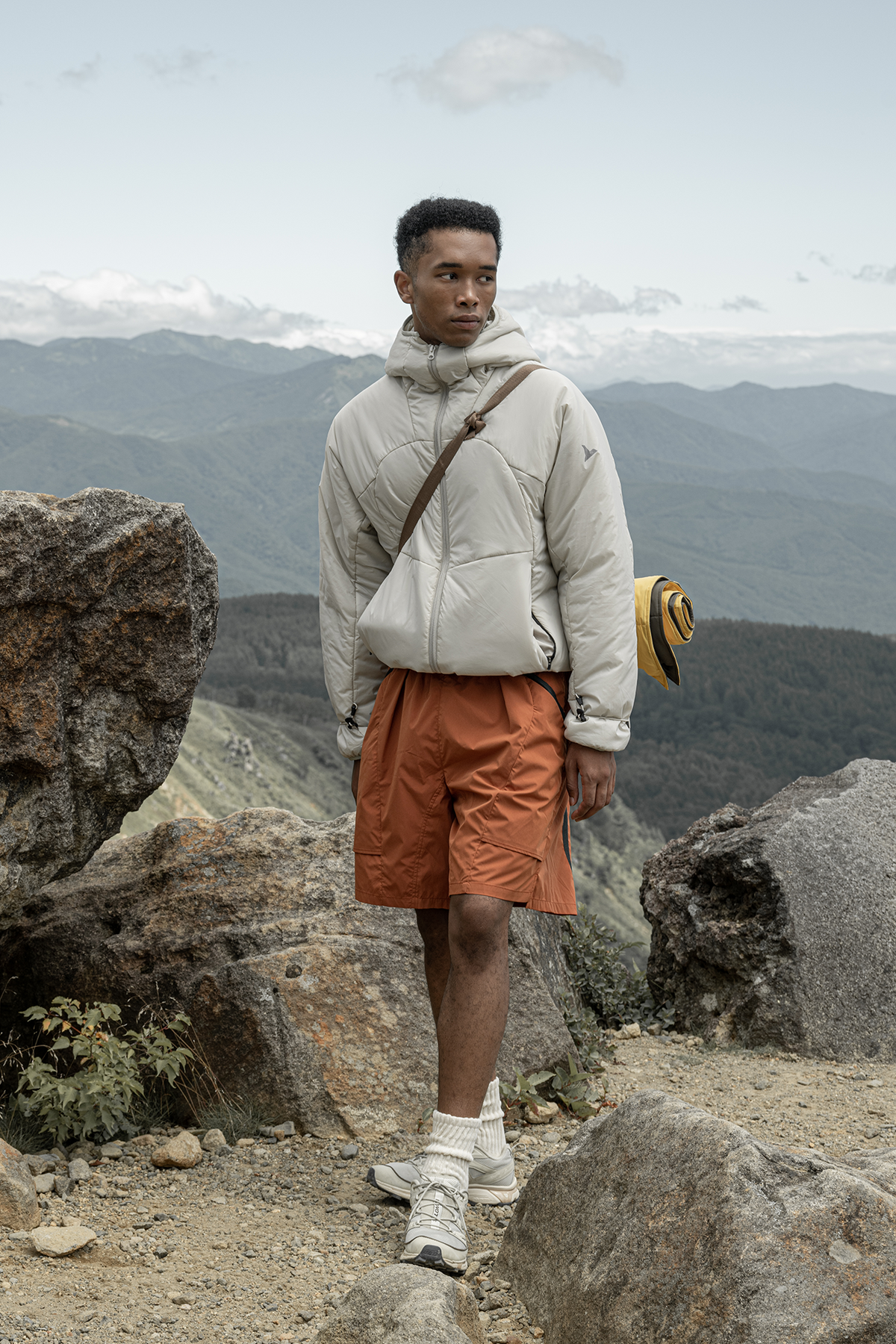 HALCYON Lightweight Hooded Puffer Jacket, premium urban and streetwear designers apparel on PROJECTISR.com, HALCYON