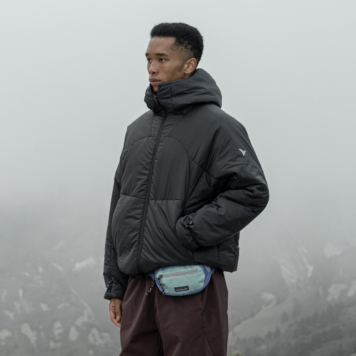 HALCYON Lightweight Hooded Puffer Jacket, premium urban and streetwear designers apparel on PROJECTISR.com, HALCYON
