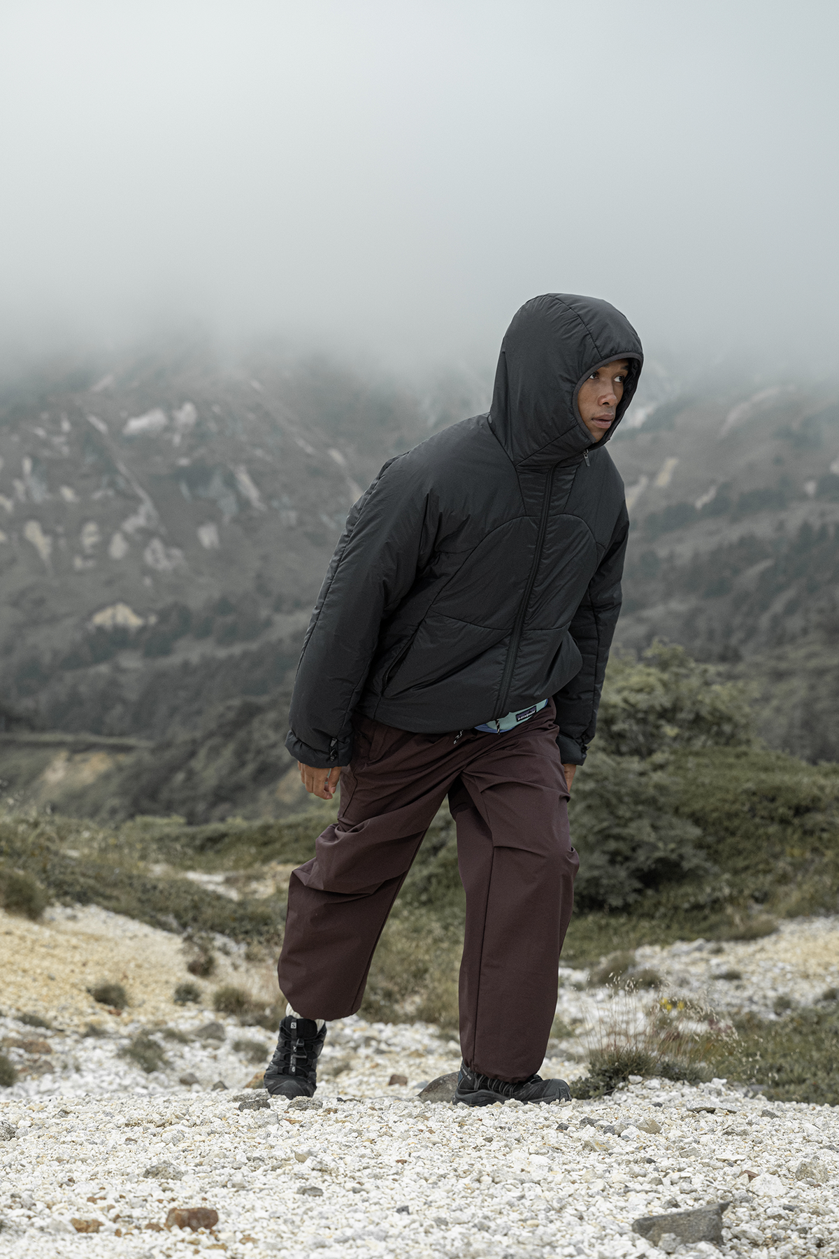 HALCYON Lightweight Hooded Puffer Jacket, premium urban and streetwear designers apparel on PROJECTISR.com, HALCYON