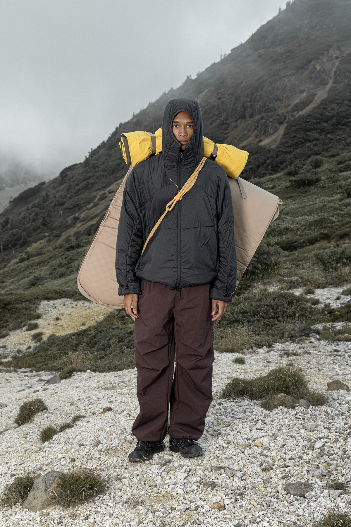 HALCYON Lightweight Hooded Puffer Jacket, premium urban and streetwear designers apparel on PROJECTISR.com, HALCYON