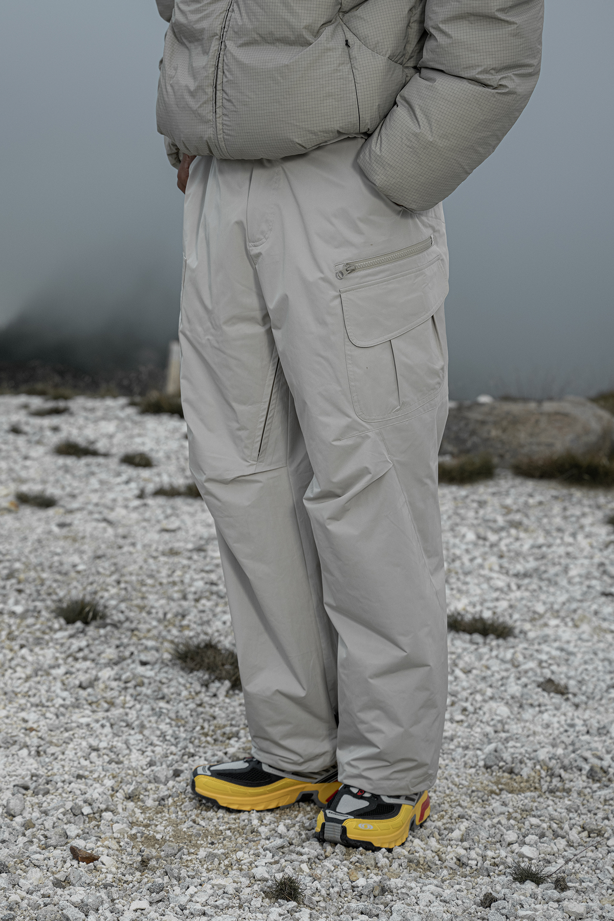 HALCYON Multi-Pocket Straight-Leg Cargo Pants, premium urban and streetwear designers apparel on PROJECTISR.com, HALCYON