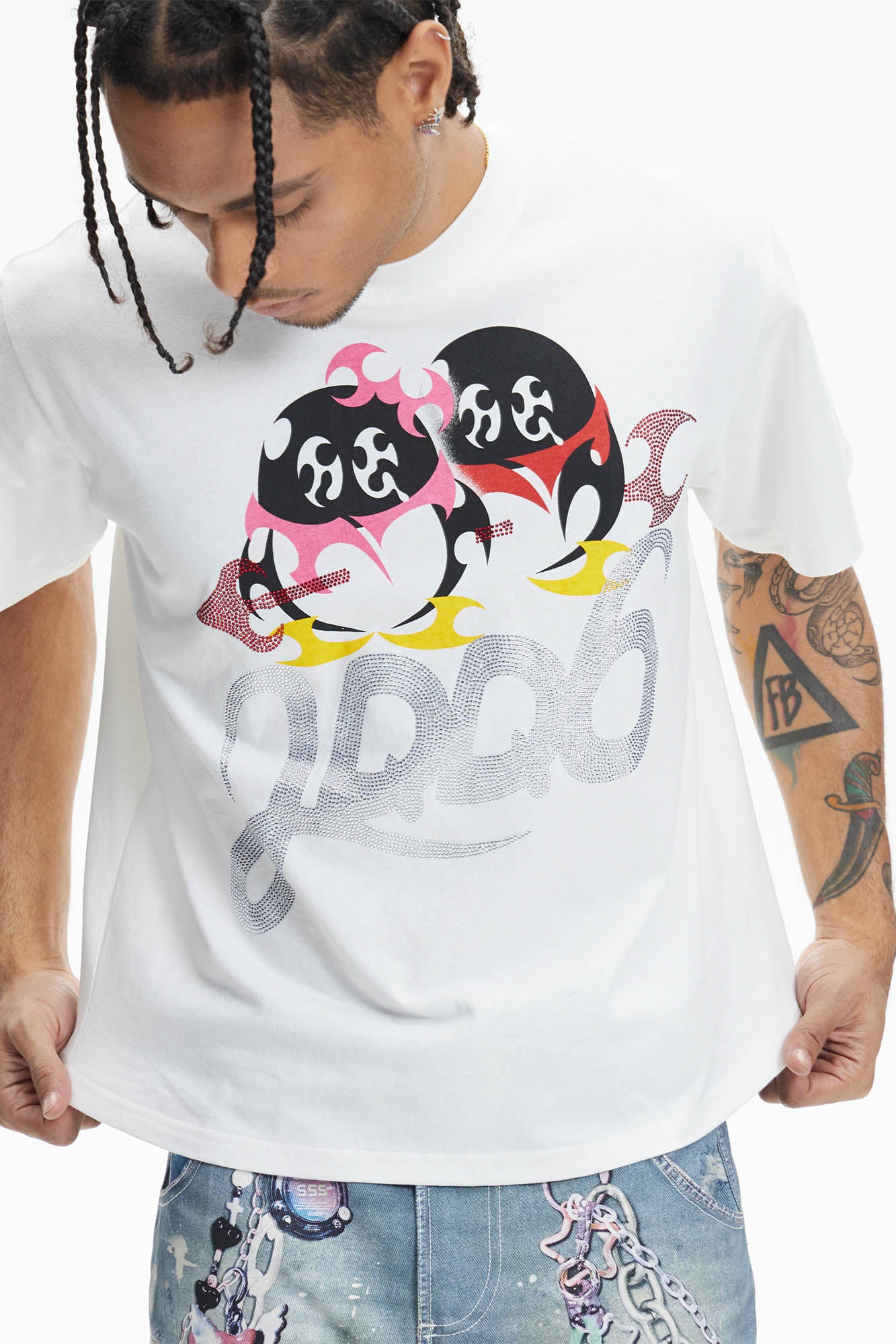 DND4DES Abstract Penguin 2006 Diamond T-Shirt