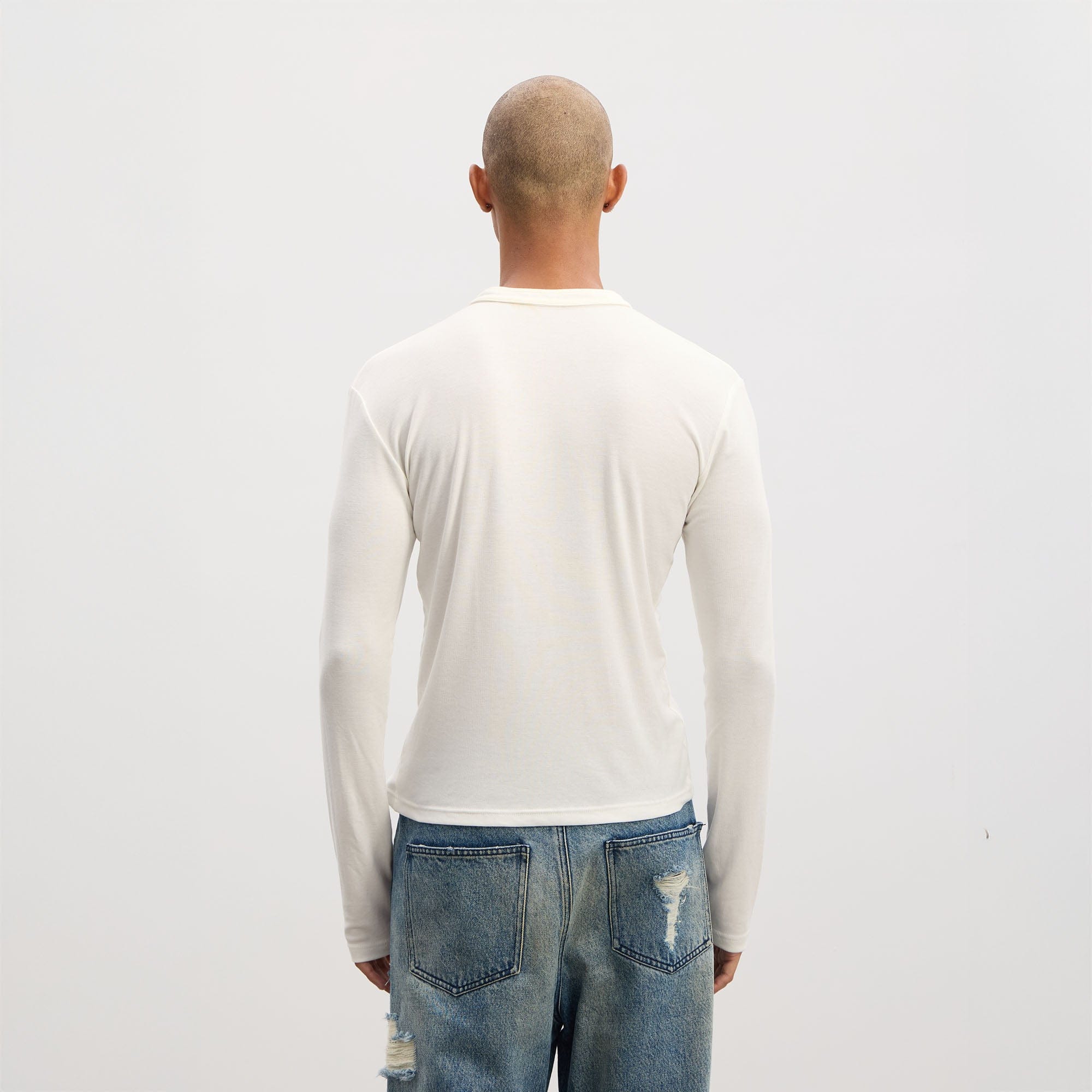 DND4DES Eye of Horus Henley Long-Sleeve Tee, premium urban and streetwear designers apparel on PROJECTISR.com, DND4DES