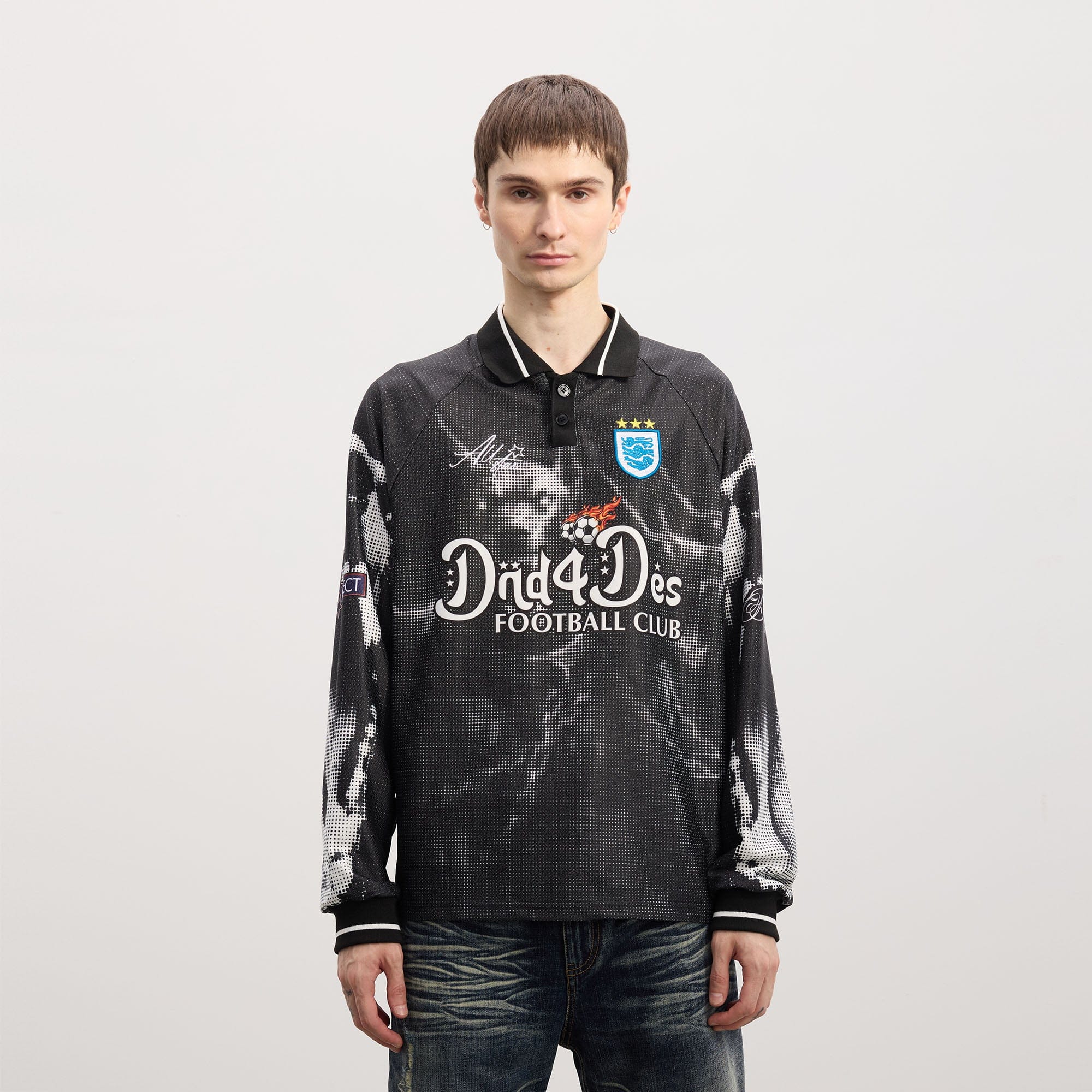 DND4DES Raging Hounds Football Jersey, premium urban and streetwear designers apparel on PROJECTISR.com, DND4DES