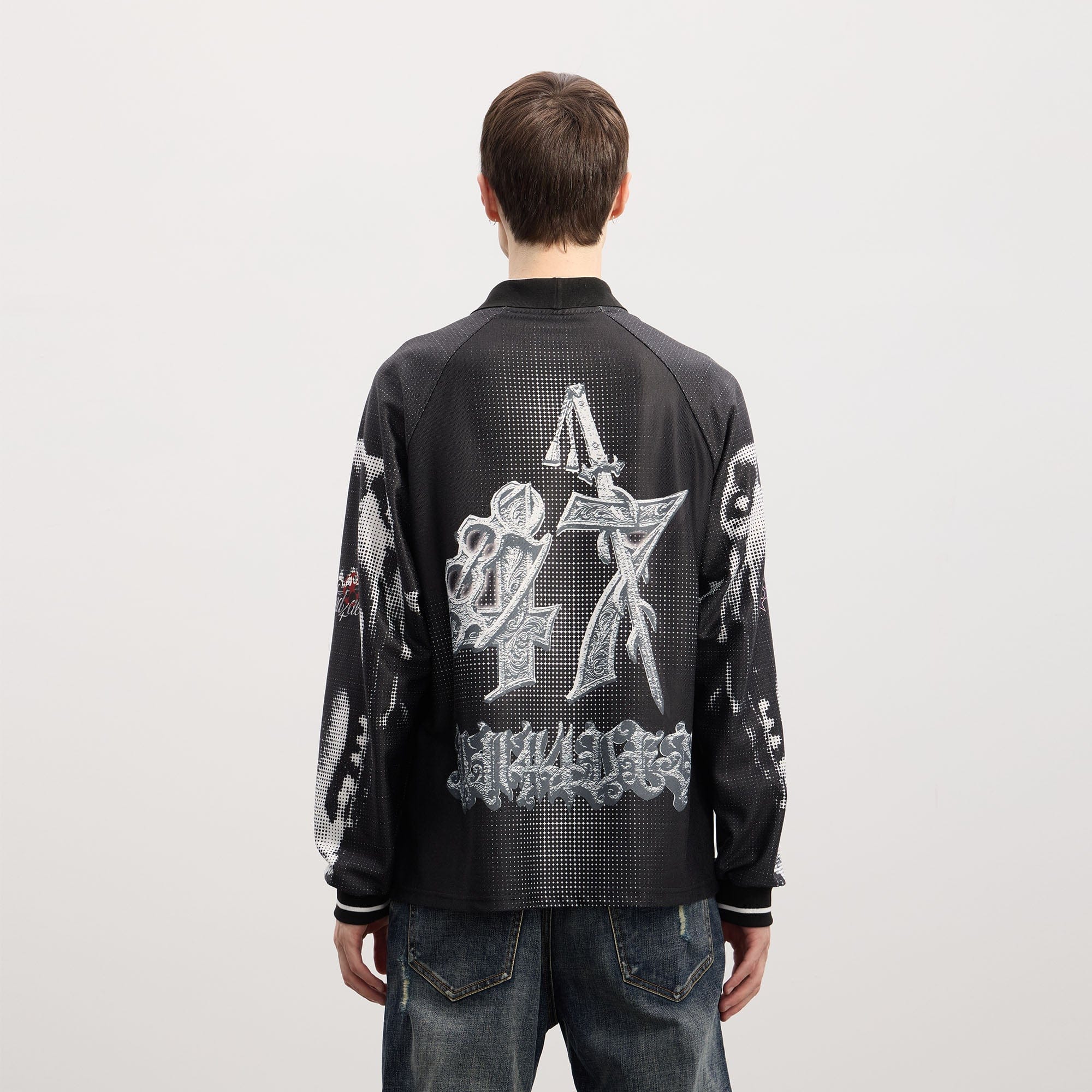 DND4DES Raging Hounds Football Jersey, premium urban and streetwear designers apparel on PROJECTISR.com, DND4DES