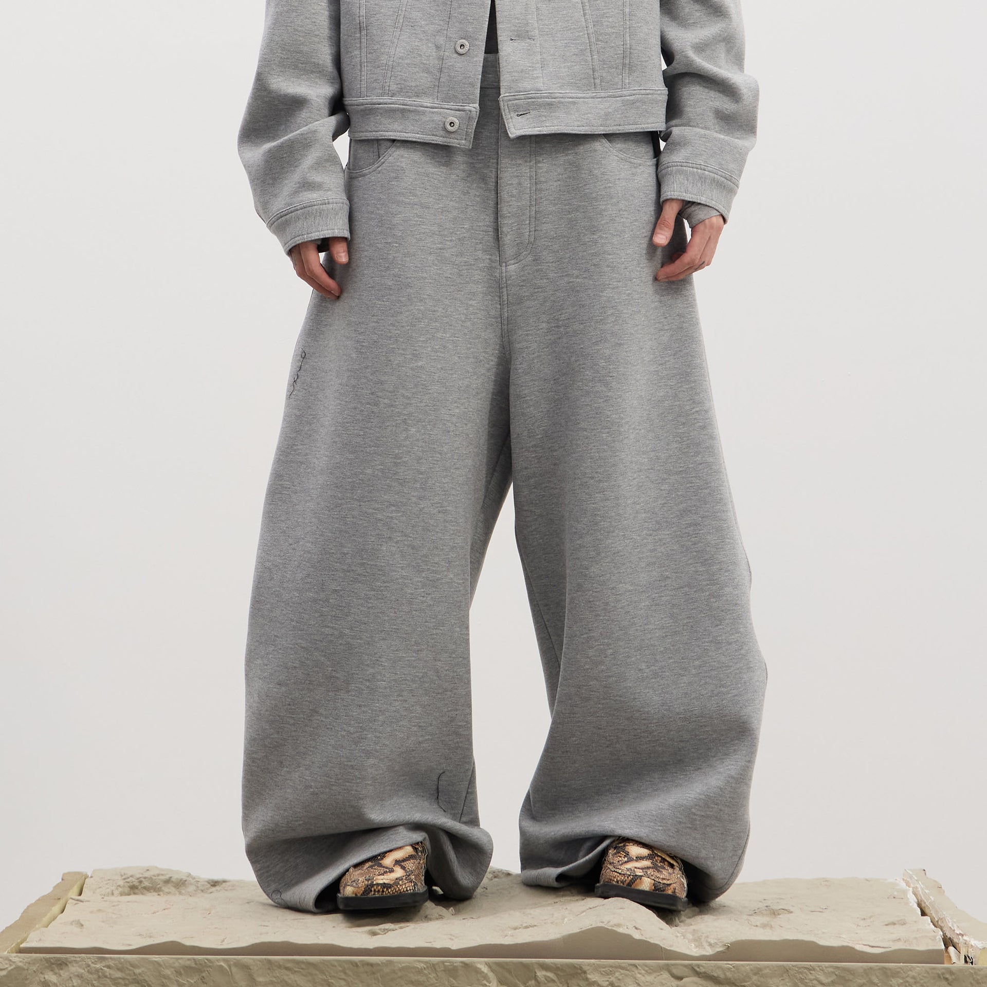 MANGO Pantalon en jersey Dames Pantalon T EU 38 brun élégant MANGO Pantalon en jersey Dames Pantalon T EU 38 brun élégant