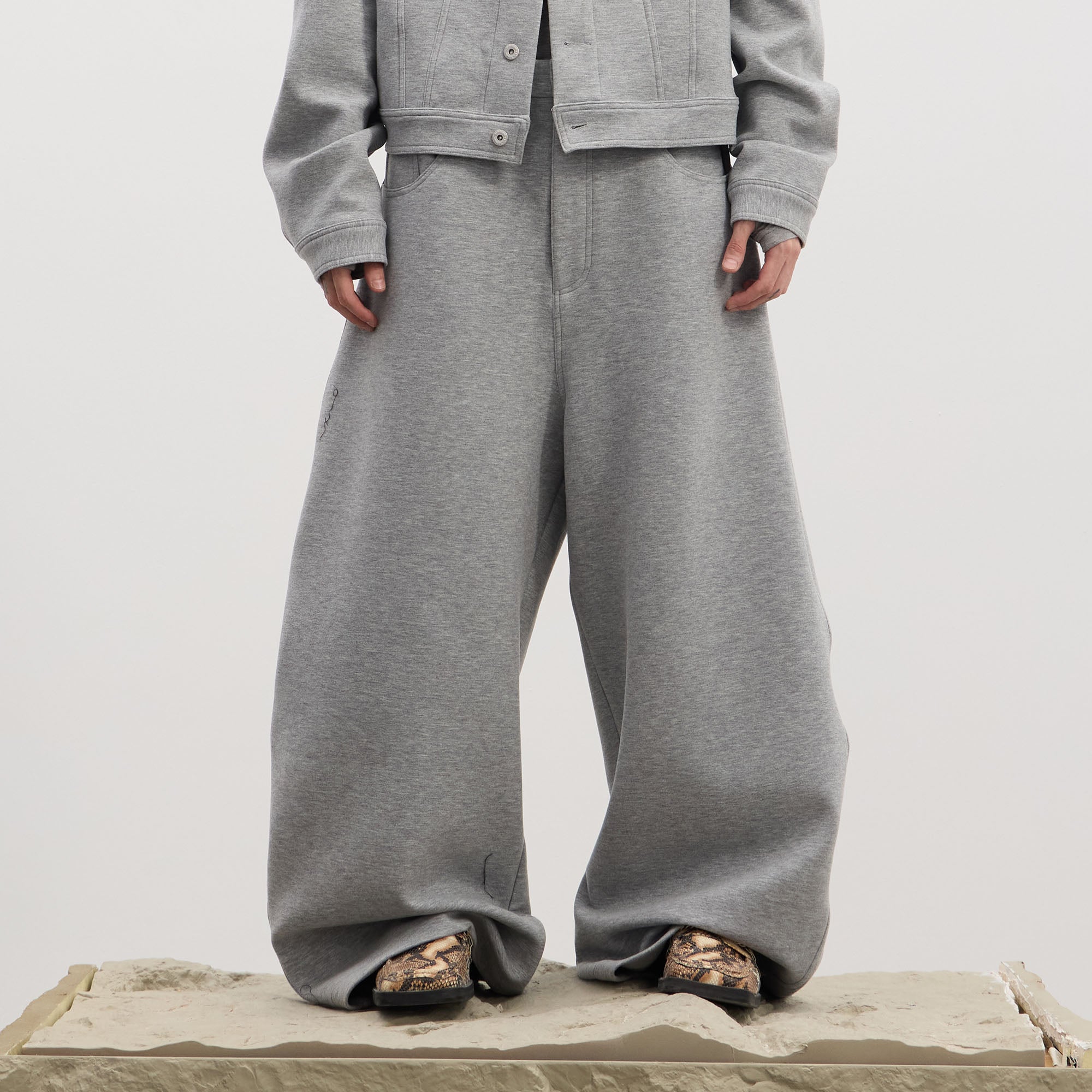 DND4DES Essential Wool-Blend Baggy Pants, premium urban and streetwear designers apparel on PROJECTISR.com, DND4DES