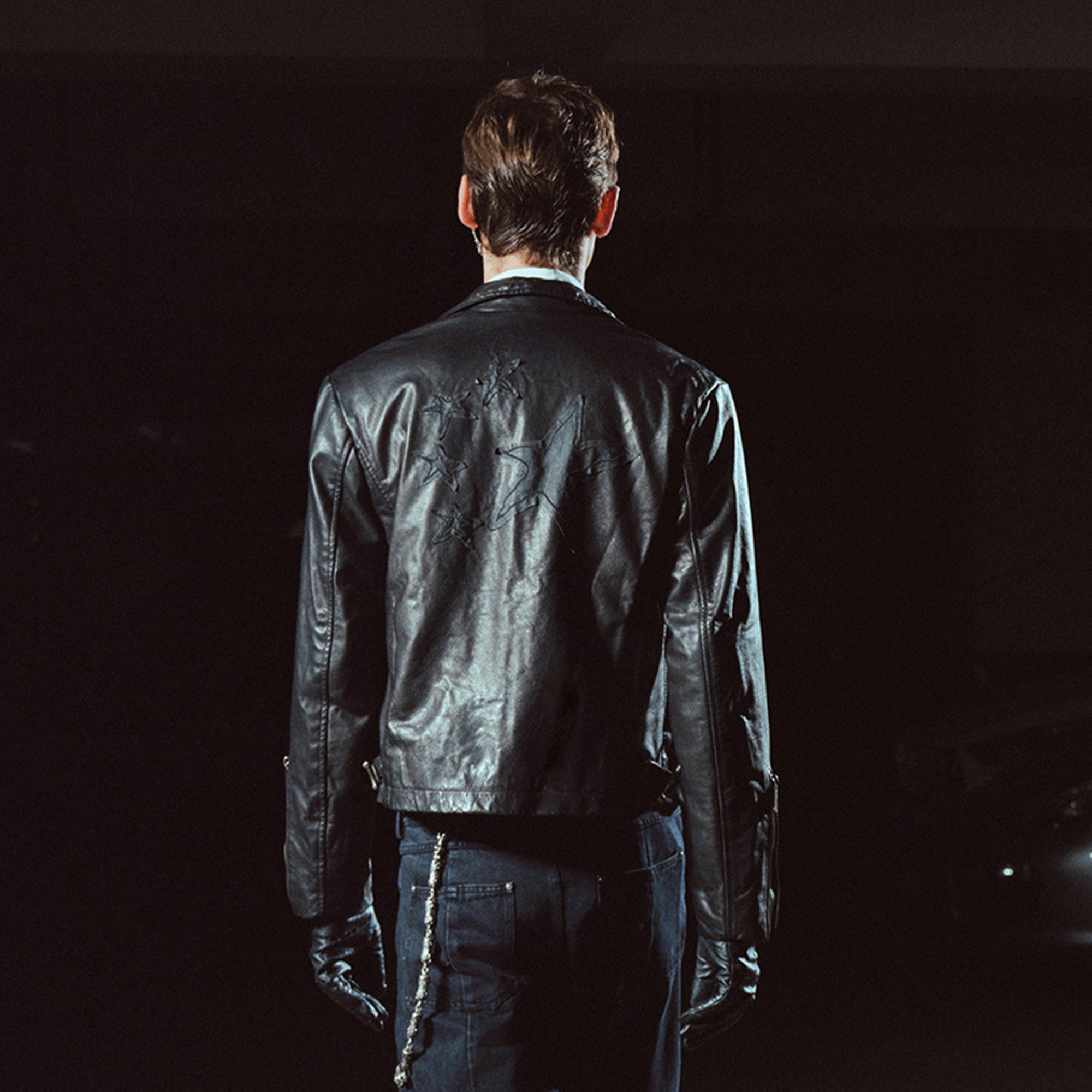 RICHILL Multi-Zipper Leather Cropped Jacket, premium urban and streetwear designers apparel on PROJECTISR.com, RICHILL