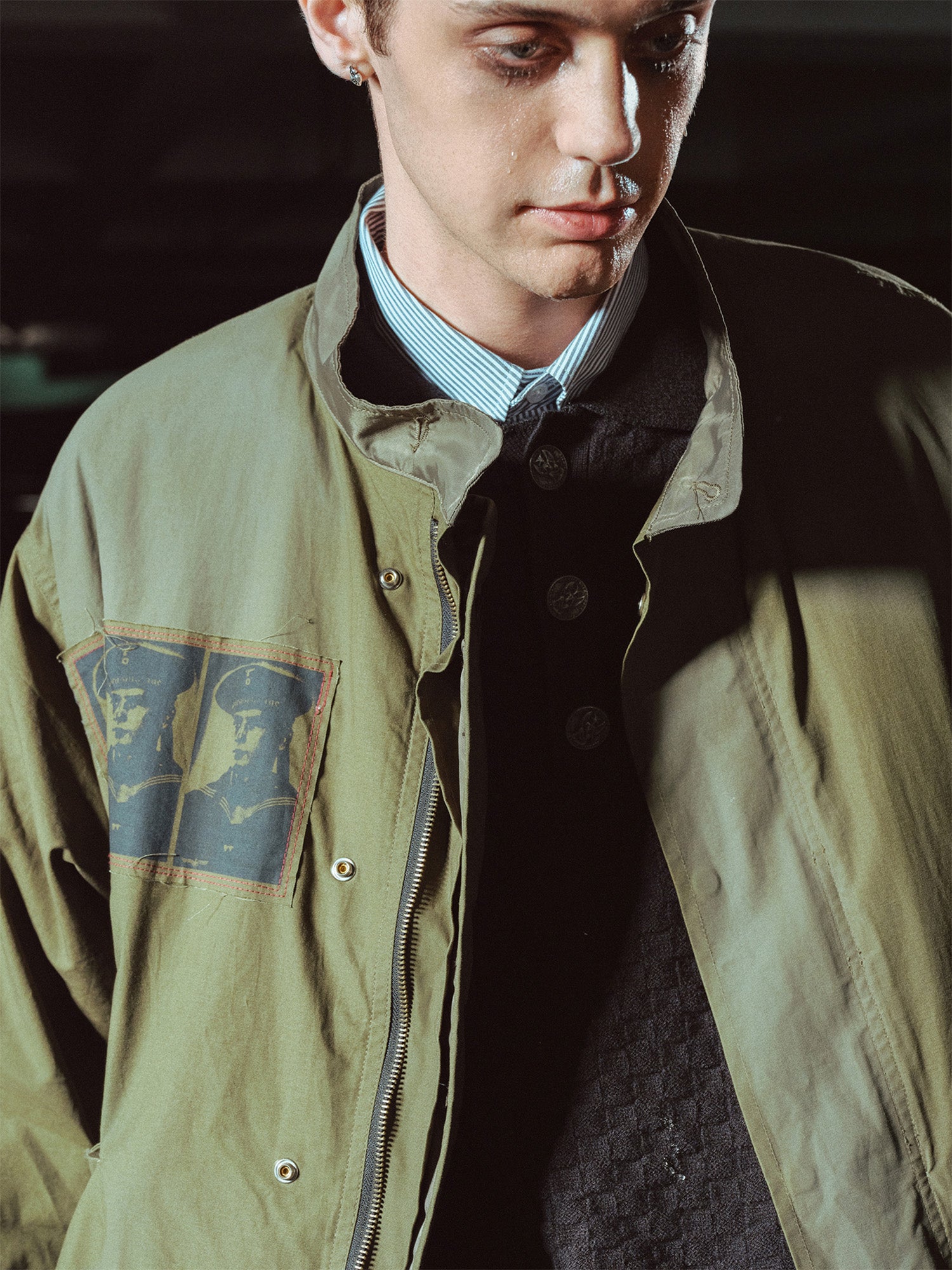 RICHILL Detachable Inner Liner Patch Parka, premium urban and streetwear designers apparel on PROJECTISR.com, RICHILL