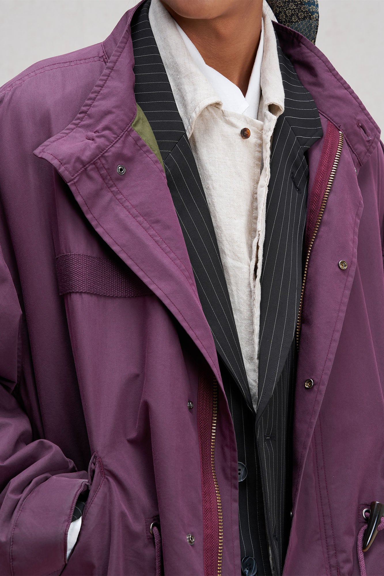 UNLIMITED MOTE Oversized Drawcord Parka