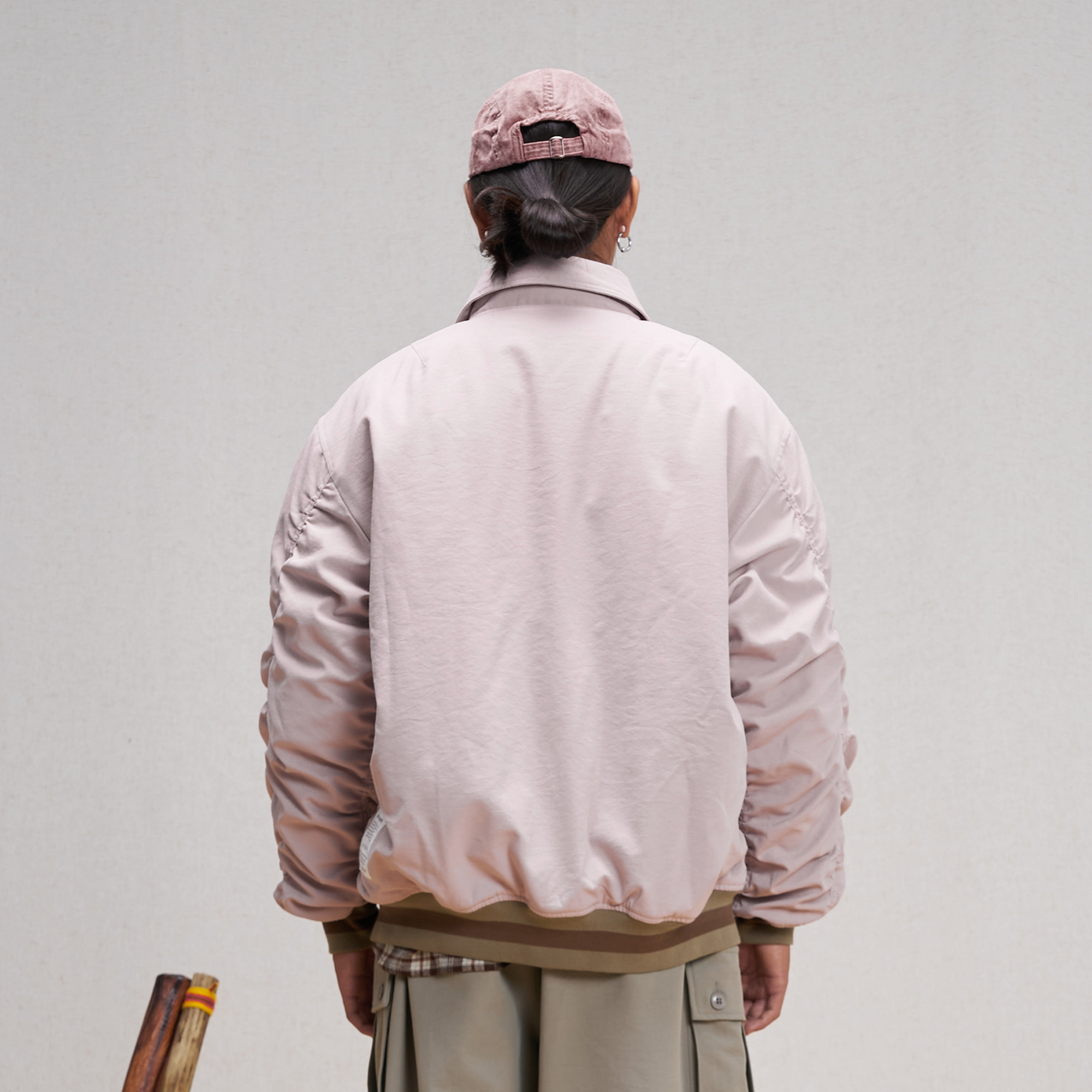 UNLIMITED MOTE Asym Utility Padded Bomber Jacket