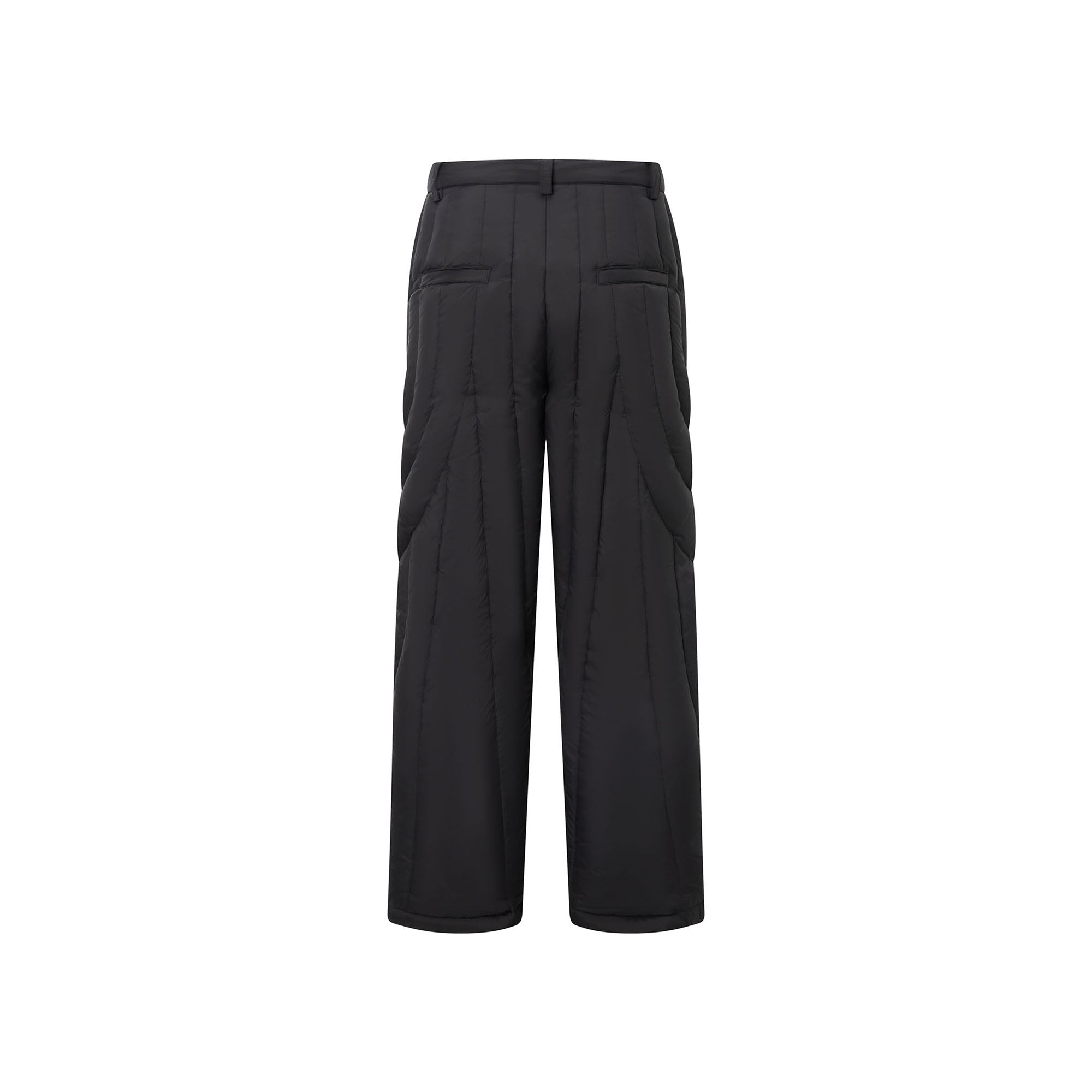 RECOVER ZONE Stitch Quilted Thermal Straight-Leg Pants, premium urban and streetwear designers apparel on PROJECTISR.com, RECOVER ZONE