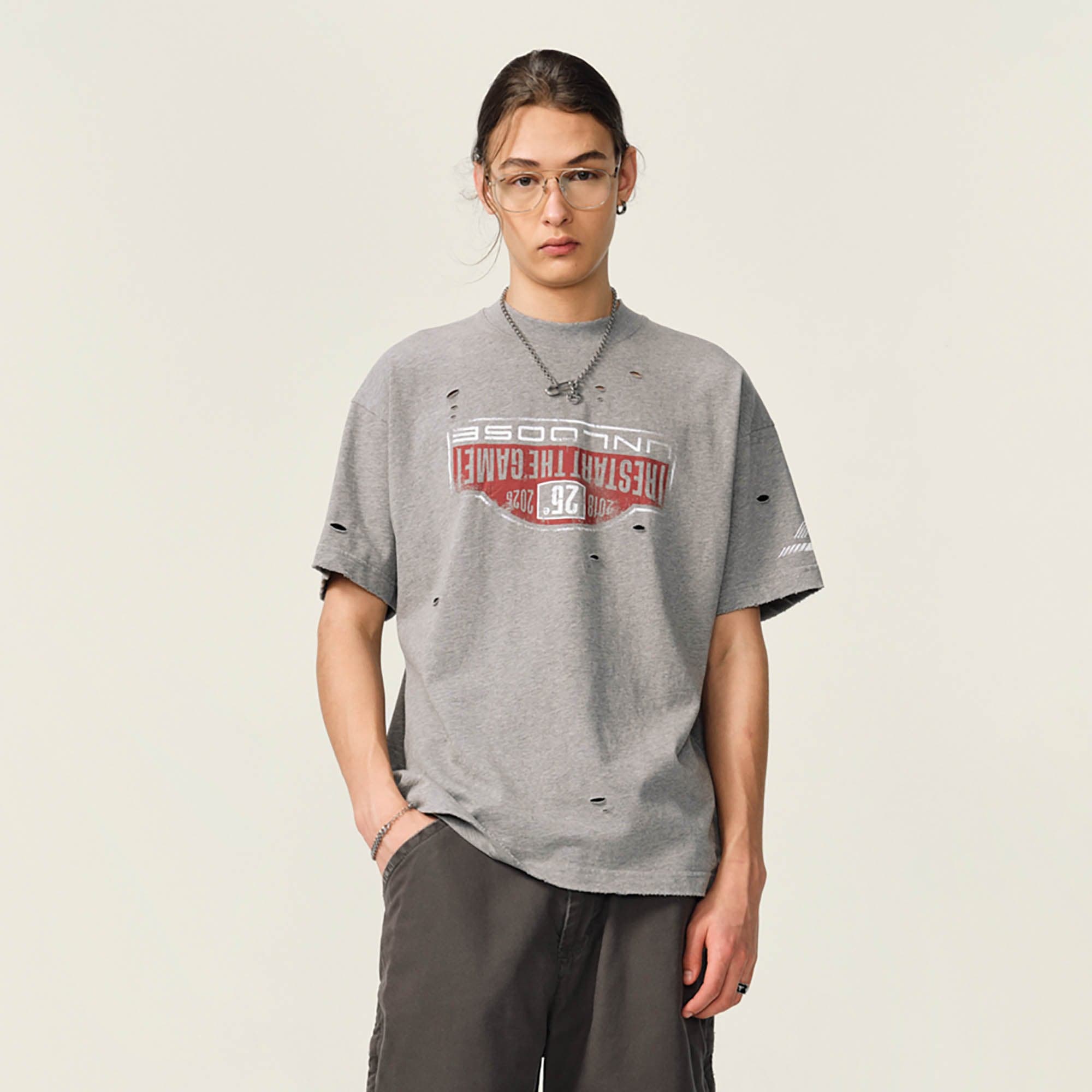 OVDY Retro Distressed Graphic T-Shirt, premium urban and streetwear designers apparel on PROJECTISR.com, OVDY