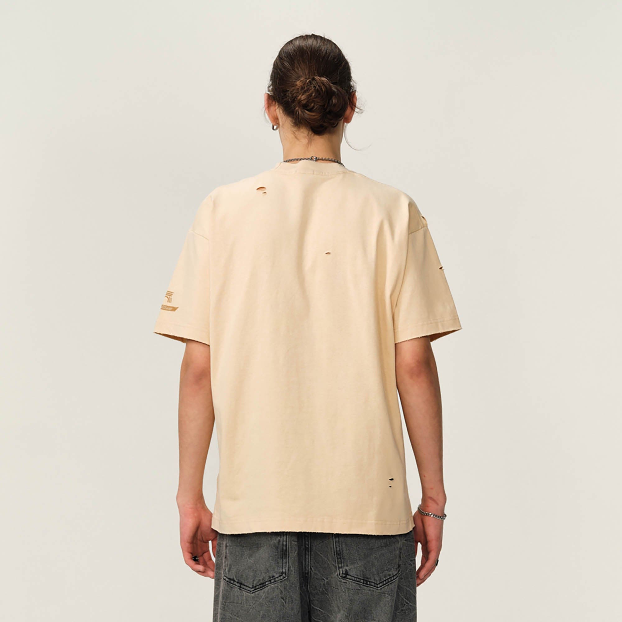 OVDY Retro Distressed Graphic T-Shirt, premium urban and streetwear designers apparel on PROJECTISR.com, OVDY