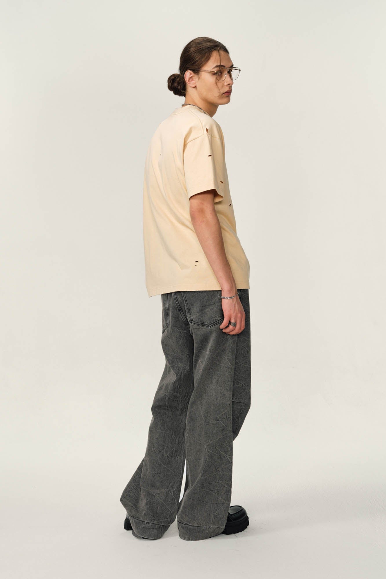 OVDY Retro Distressed Graphic T-Shirt, premium urban and streetwear designers apparel on PROJECTISR.com, OVDY