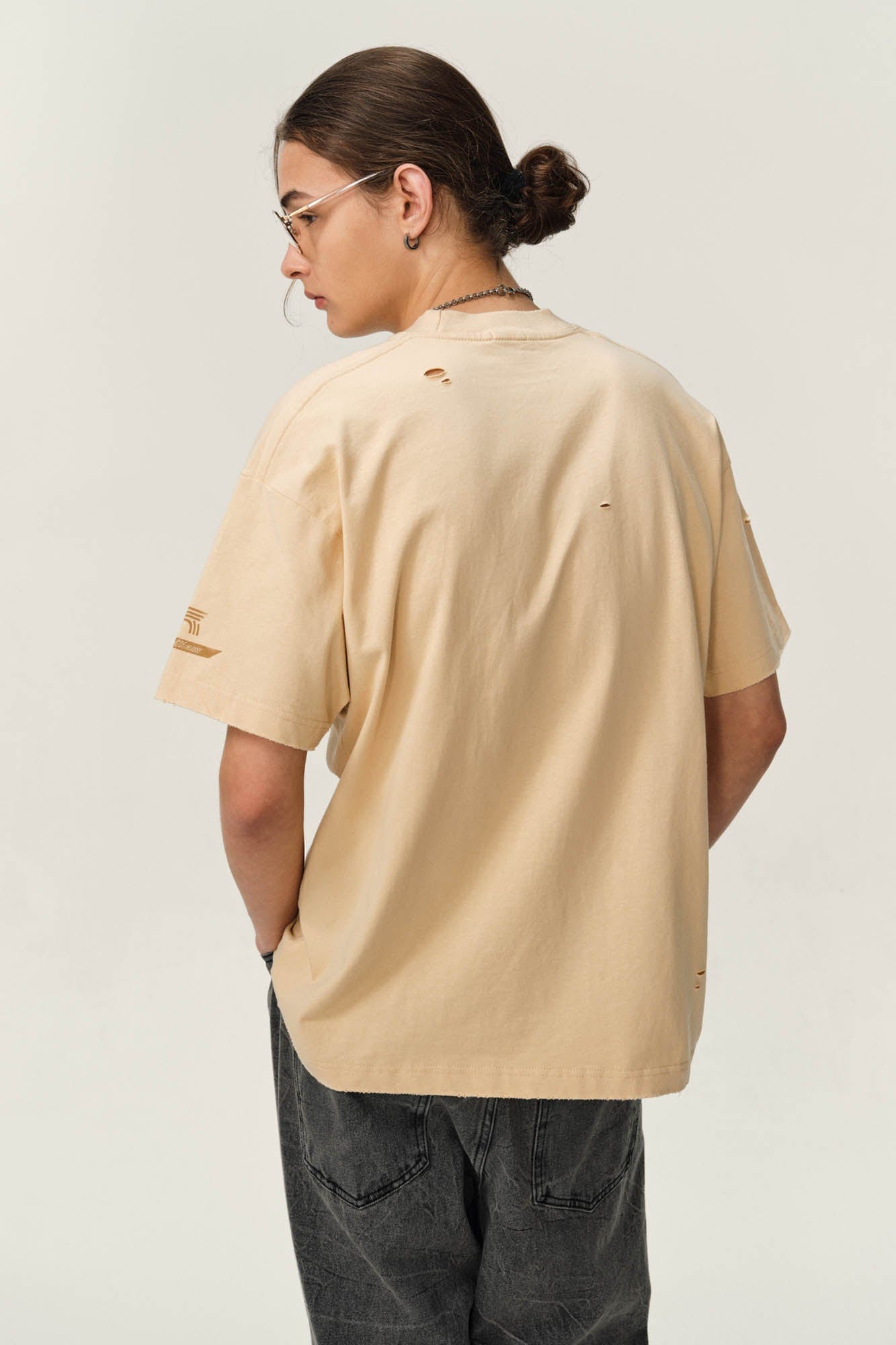OVDY Retro Distressed Graphic T-Shirt, premium urban and streetwear designers apparel on PROJECTISR.com, OVDY