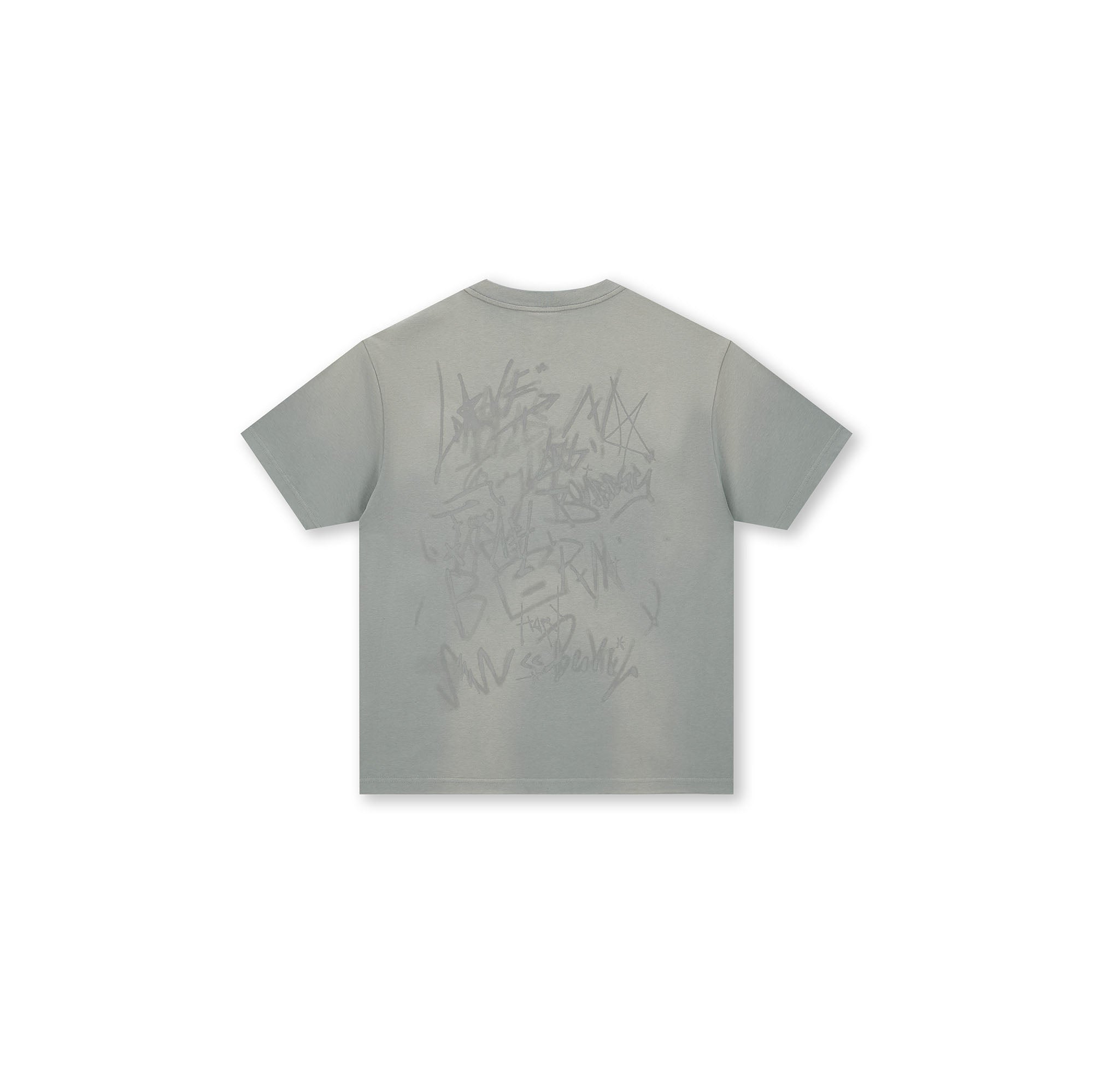 BONELESS Graffiti Distressed Washed T-Shirt, premium urban and streetwear designers apparel on PROJECTISR.com, BONELESS