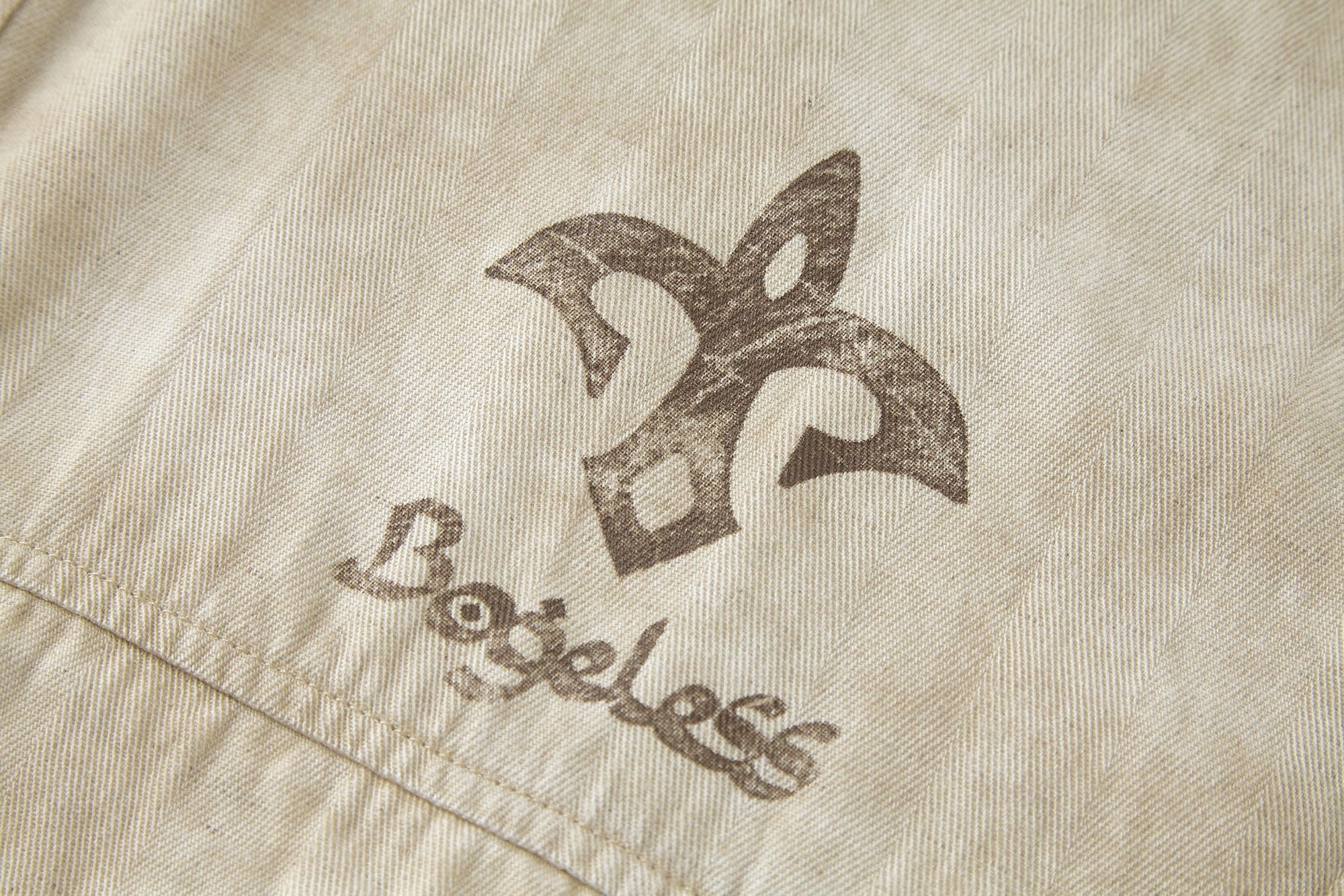 BONELESS Distressed Turquoise-Button Frayed-Hem Half Shirt, premium urban and streetwear designers apparel on PROJECTISR.com, BONELESS