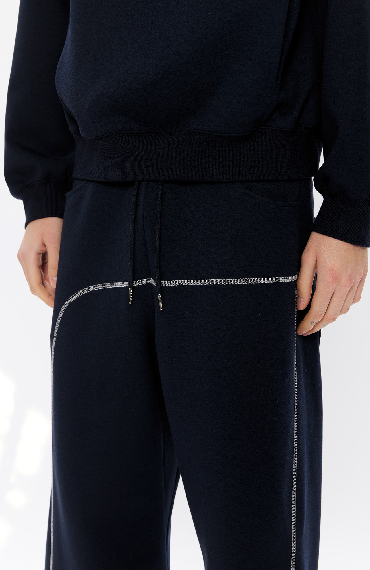 KREATE Contrast Stitch Sweatpants, premium urban and streetwear designers apparel on PROJECTISR.com, KREATE