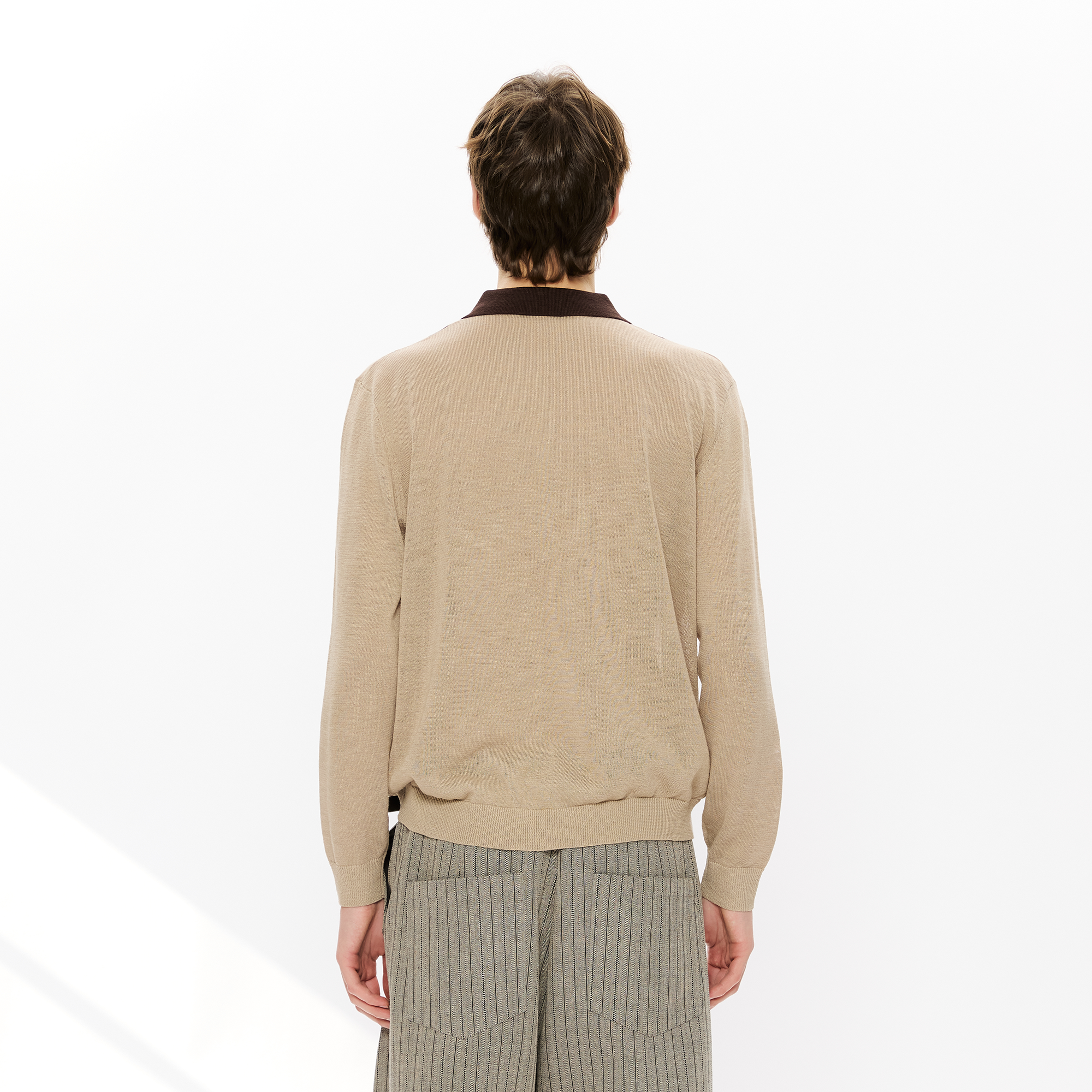 KREATE Retro Argyle Polo Sweater, premium urban and streetwear designers apparel on PROJECTISR.com, KREATE