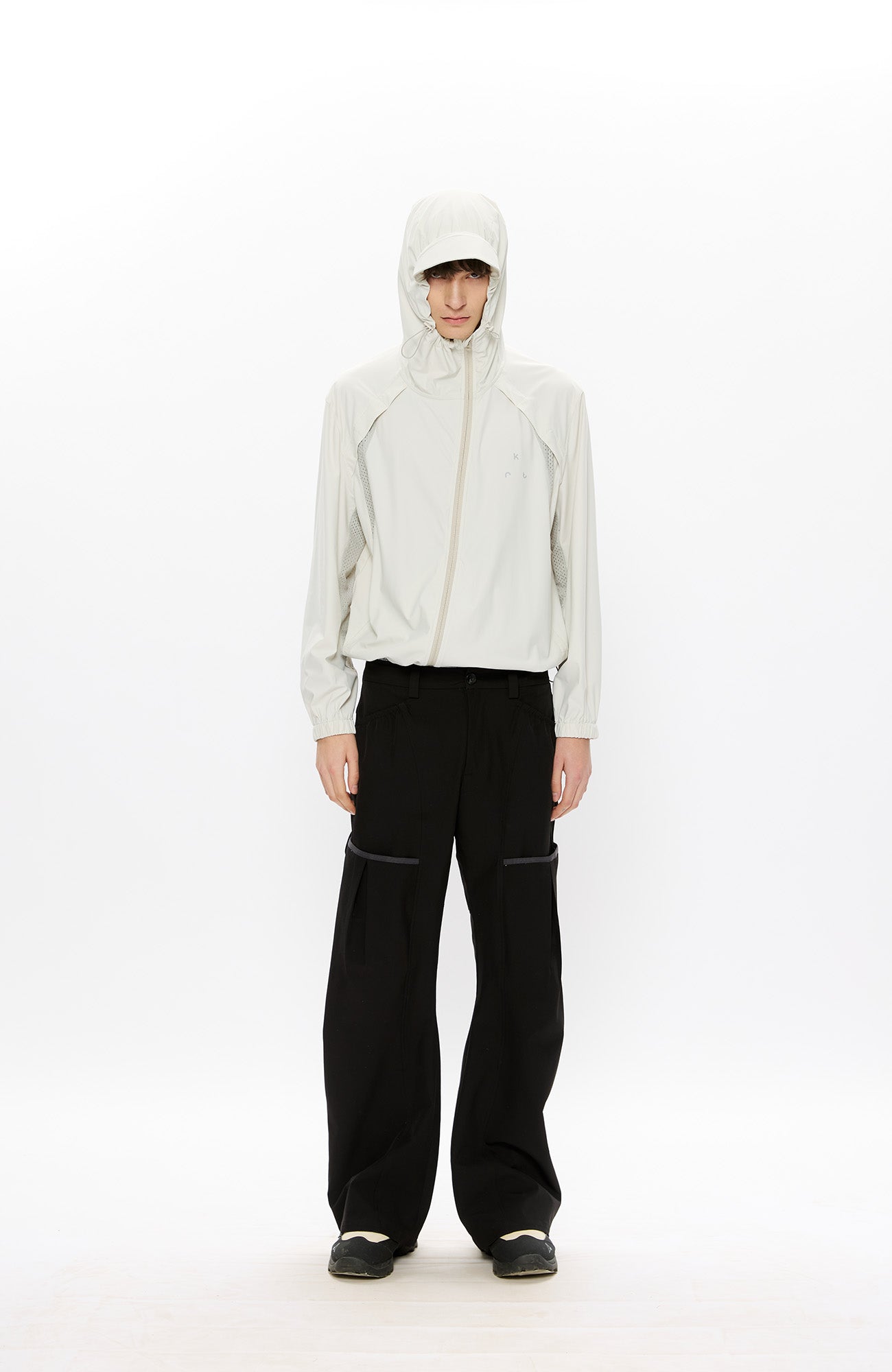 KREATE Curved Panel Utility Trousers, premium urban and streetwear designers apparel on PROJECTISR.com, KREATE