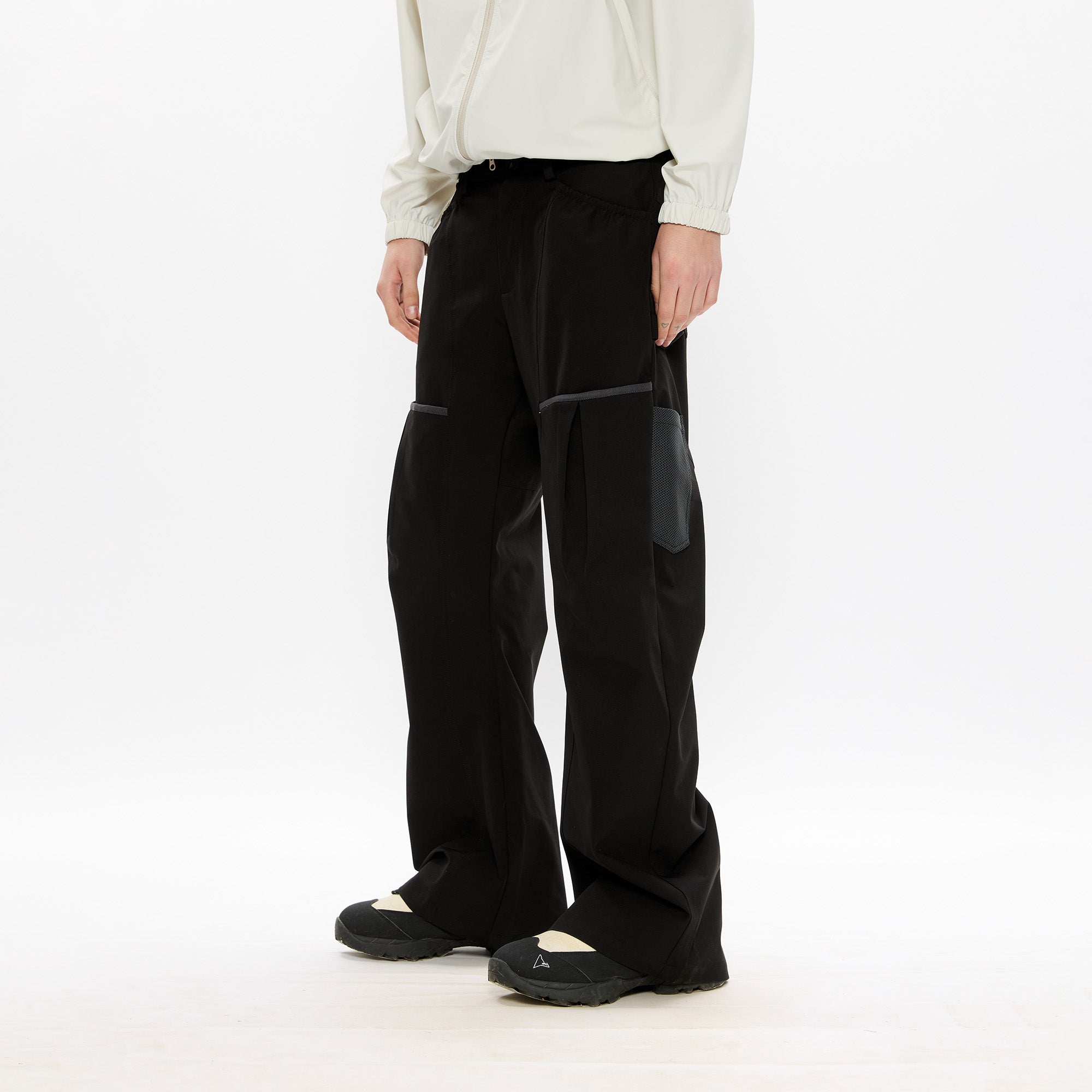 KREATE Curved Panel Utility Trousers, premium urban and streetwear designers apparel on PROJECTISR.com, KREATE