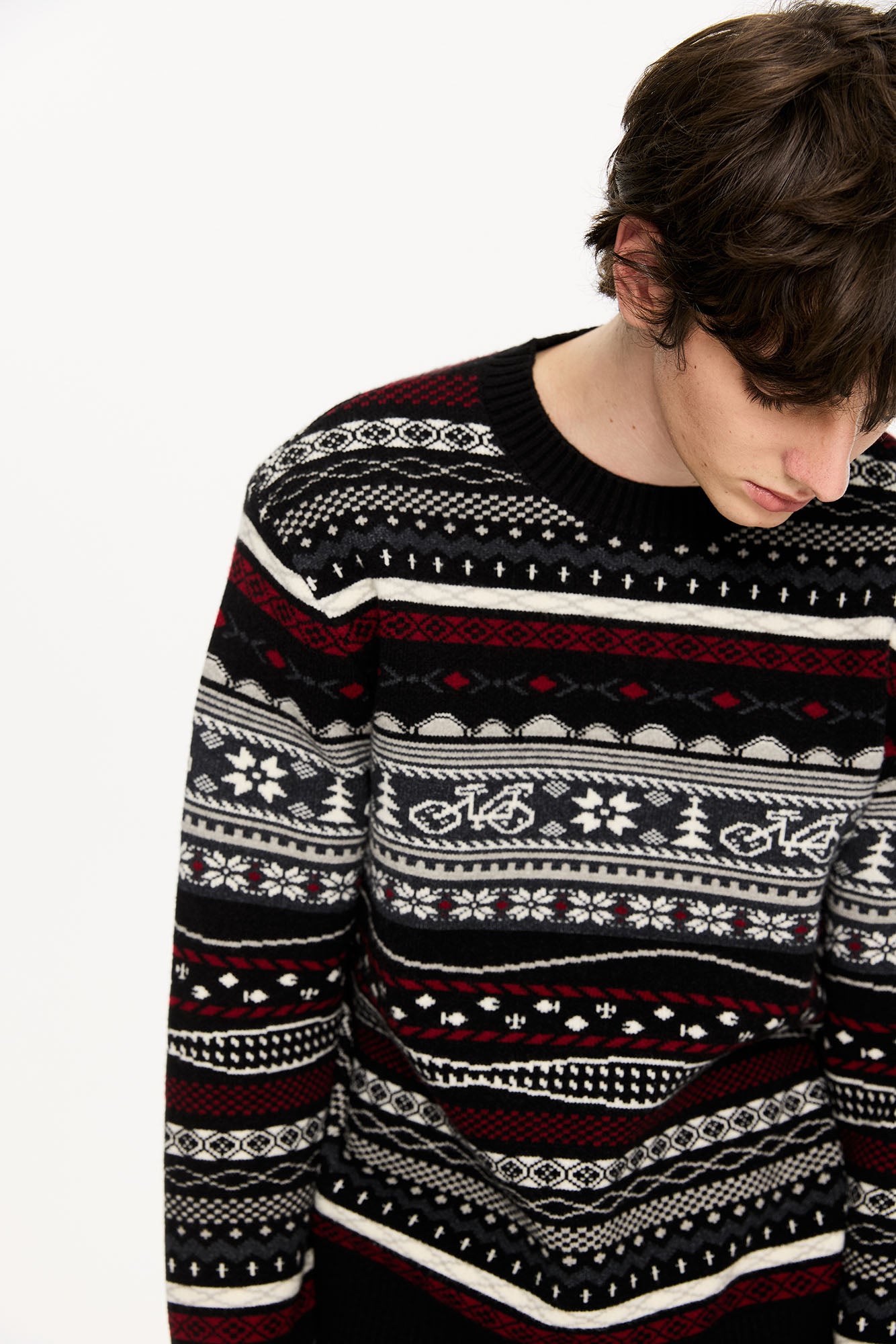 KREATE Classical Fair Isle Sweater, premium urban and streetwear designers apparel on PROJECTISR.com, KREATE