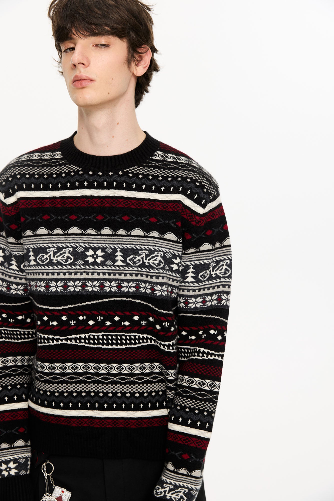 KREATE Classical Fair Isle Sweater, premium urban and streetwear designers apparel on PROJECTISR.com, KREATE