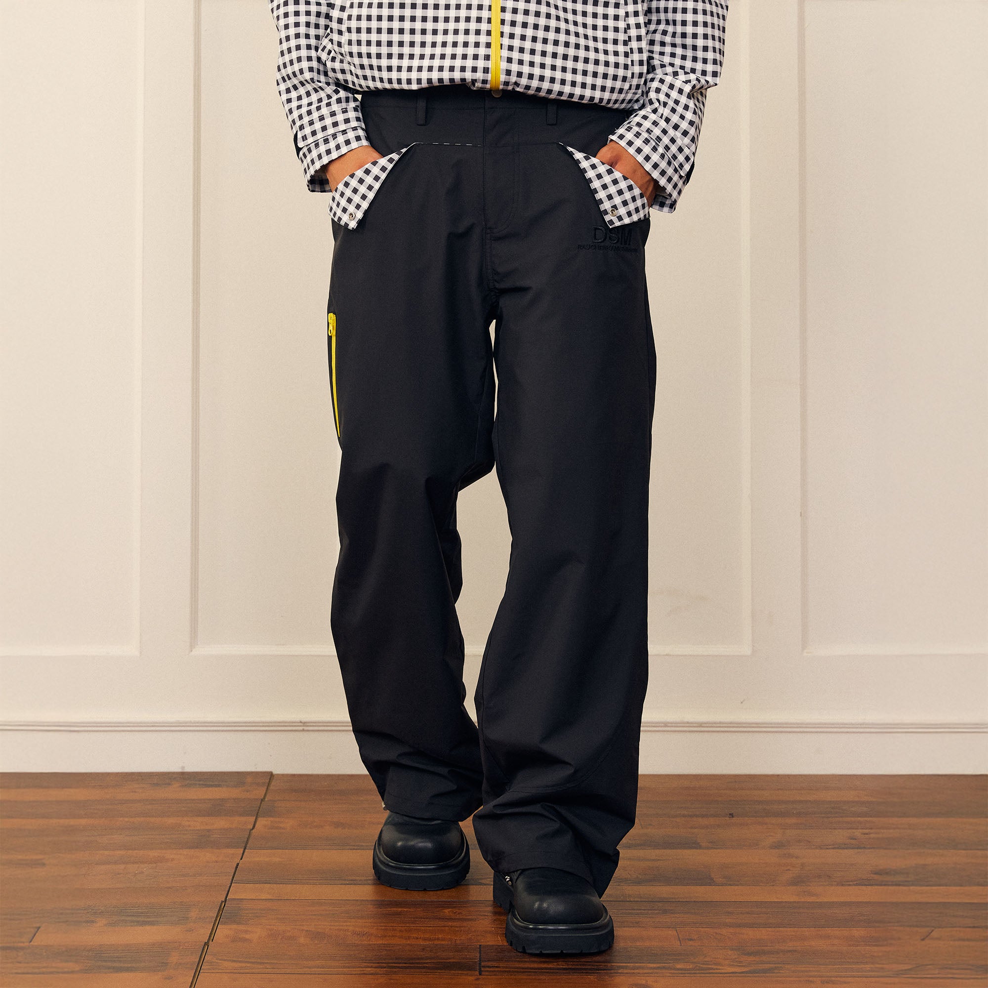 DONSMOKE Check Pocket Teflon Windproof Pants