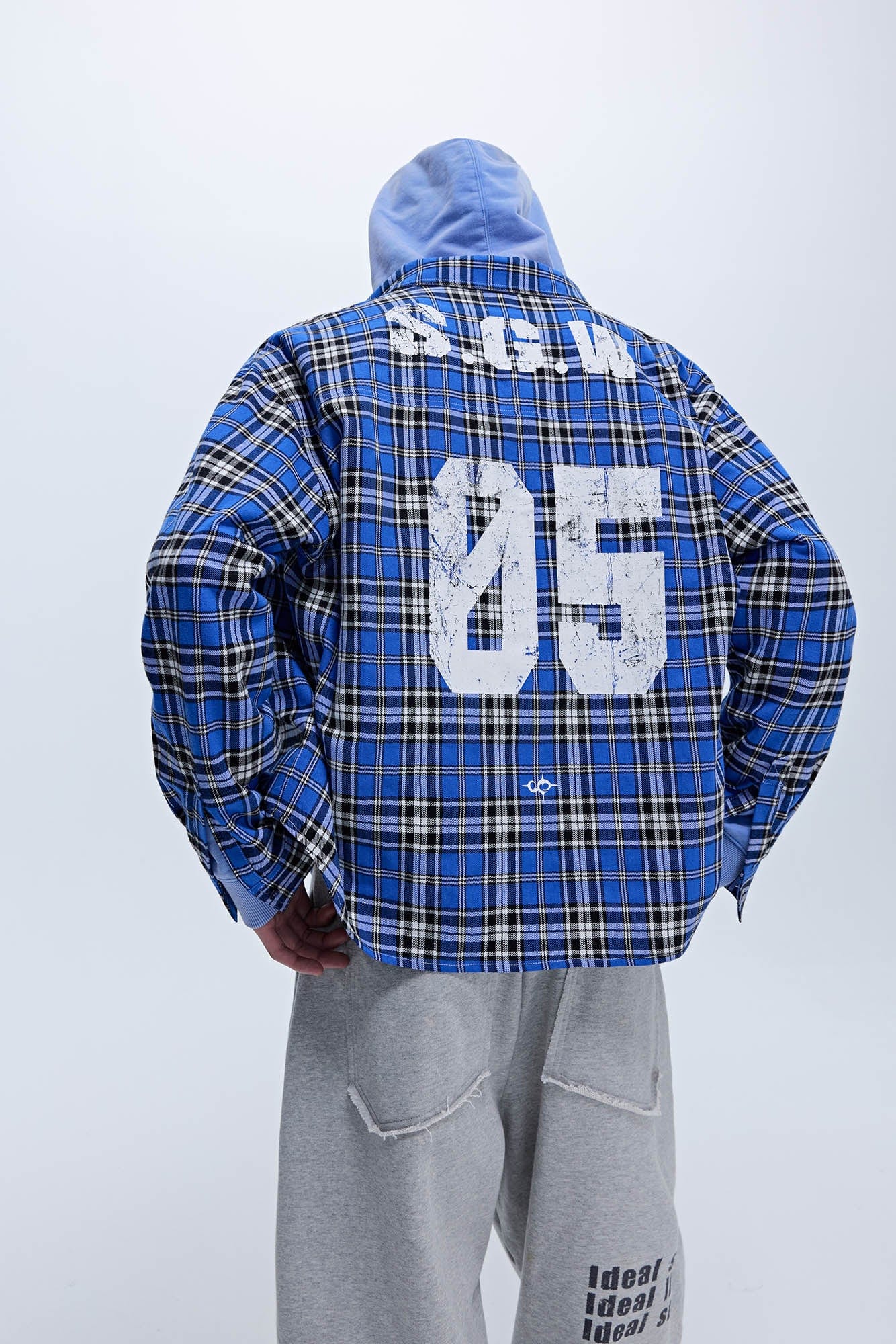 SAVAGEGROWTHWORLD No.5 Plaid Shirt, premium urban and streetwear designers apparel on PROJECTISR.com, SAVAGEGROWTHWORLD
