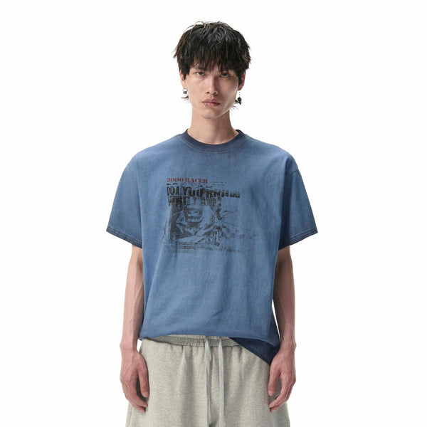 【Raucohouse】Soundgarden printing crack washed t-shirt Soundgarden printing crack washed t-shirt - Raucohouse | 60