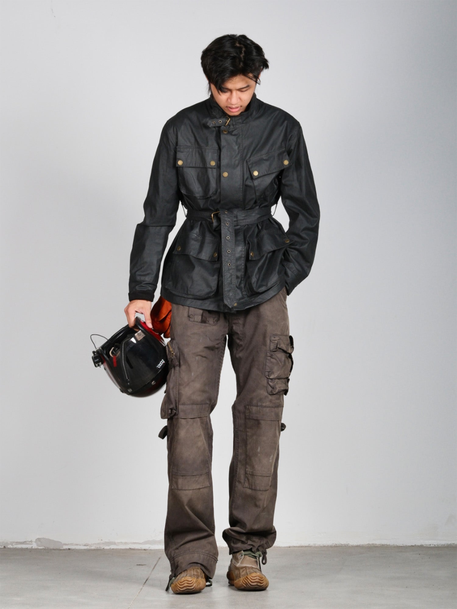 NEIGBORL Multi-Pocket Paratrooper Cargo Pants, premium urban and streetwear designers apparel on PROJECTISR.com, NEIGBORL