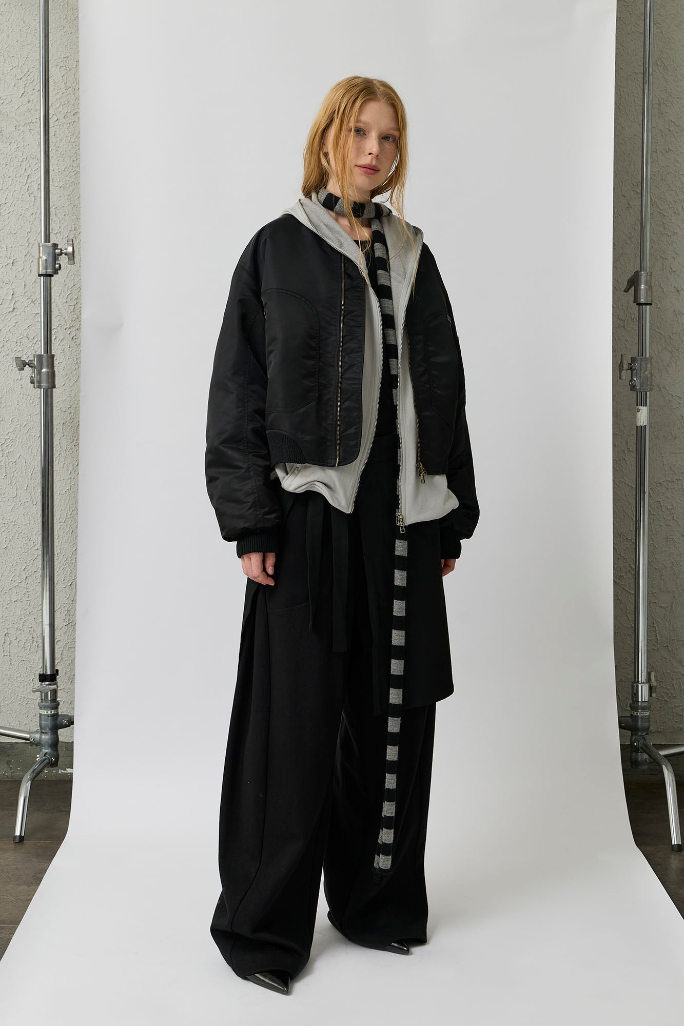 ORGANIC EMOTION Water-Repellent MA-1 Bomber Jacket