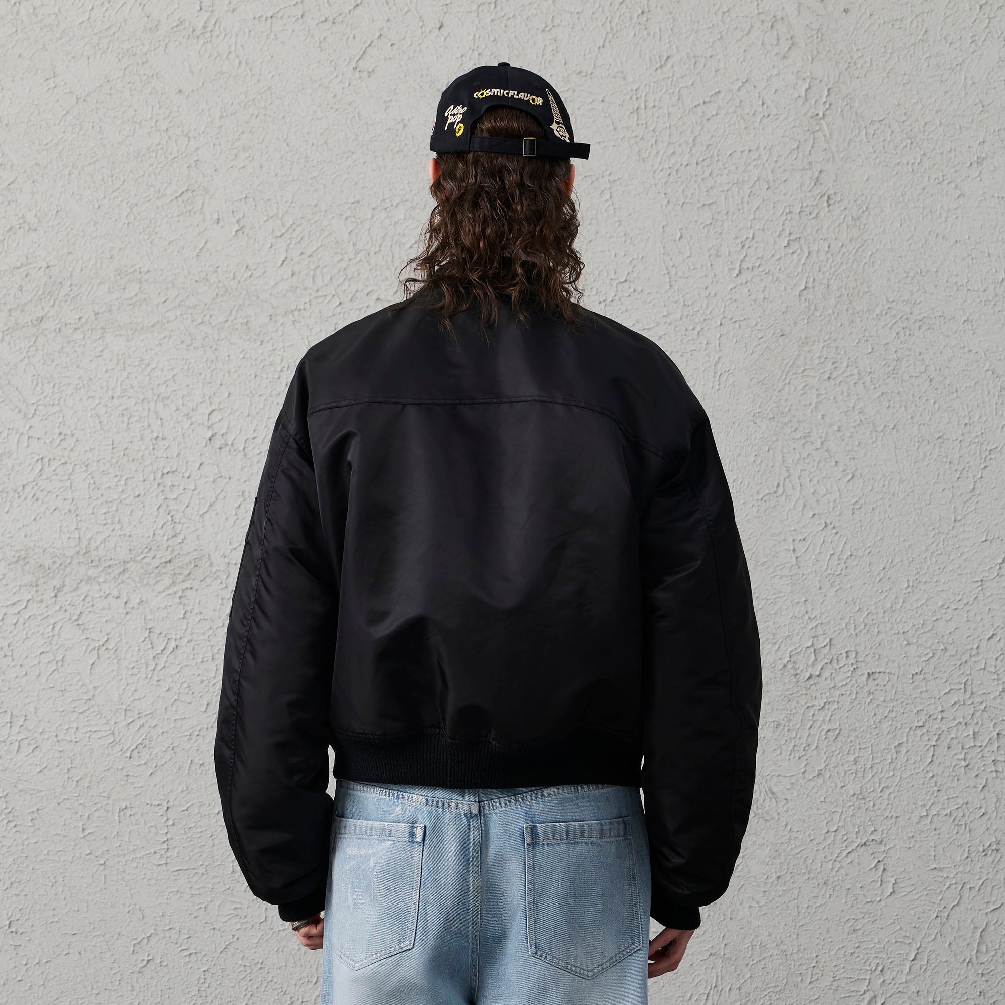 ORGANIC EMOTION Water-Repellent MA-1 Bomber Jacket