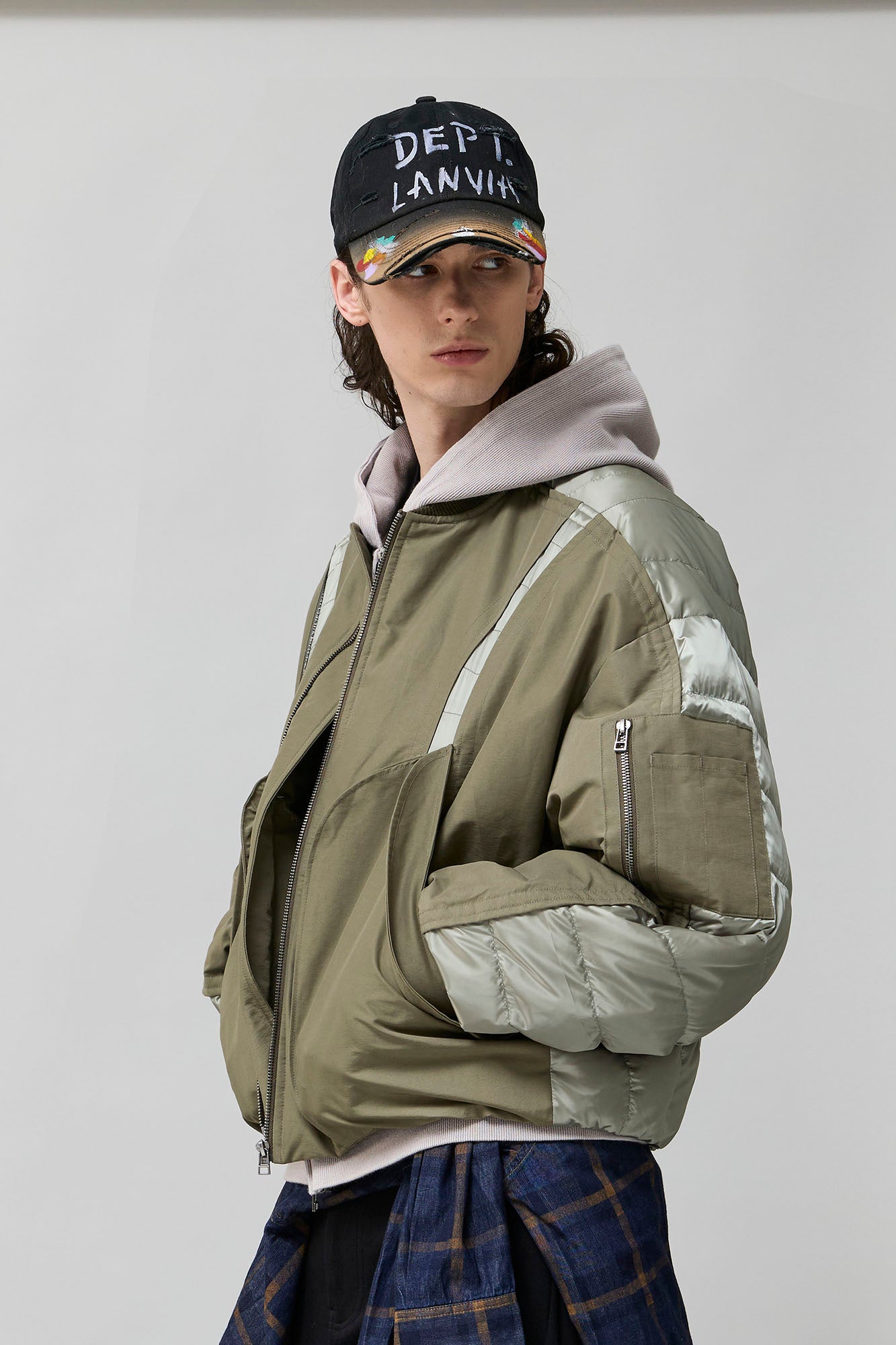 ORGANIC EMOTION Waterproof MA-1 Down Bomber Jacket