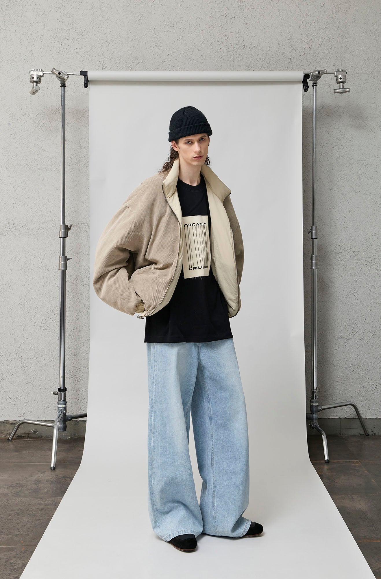 ORGANIC EMOTION Reversible Water Repellent Down Jacket