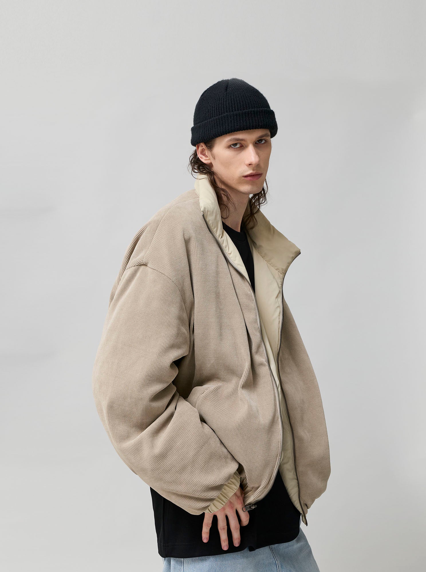 ORGANIC EMOTION Reversible Water Repellent Down Jacket