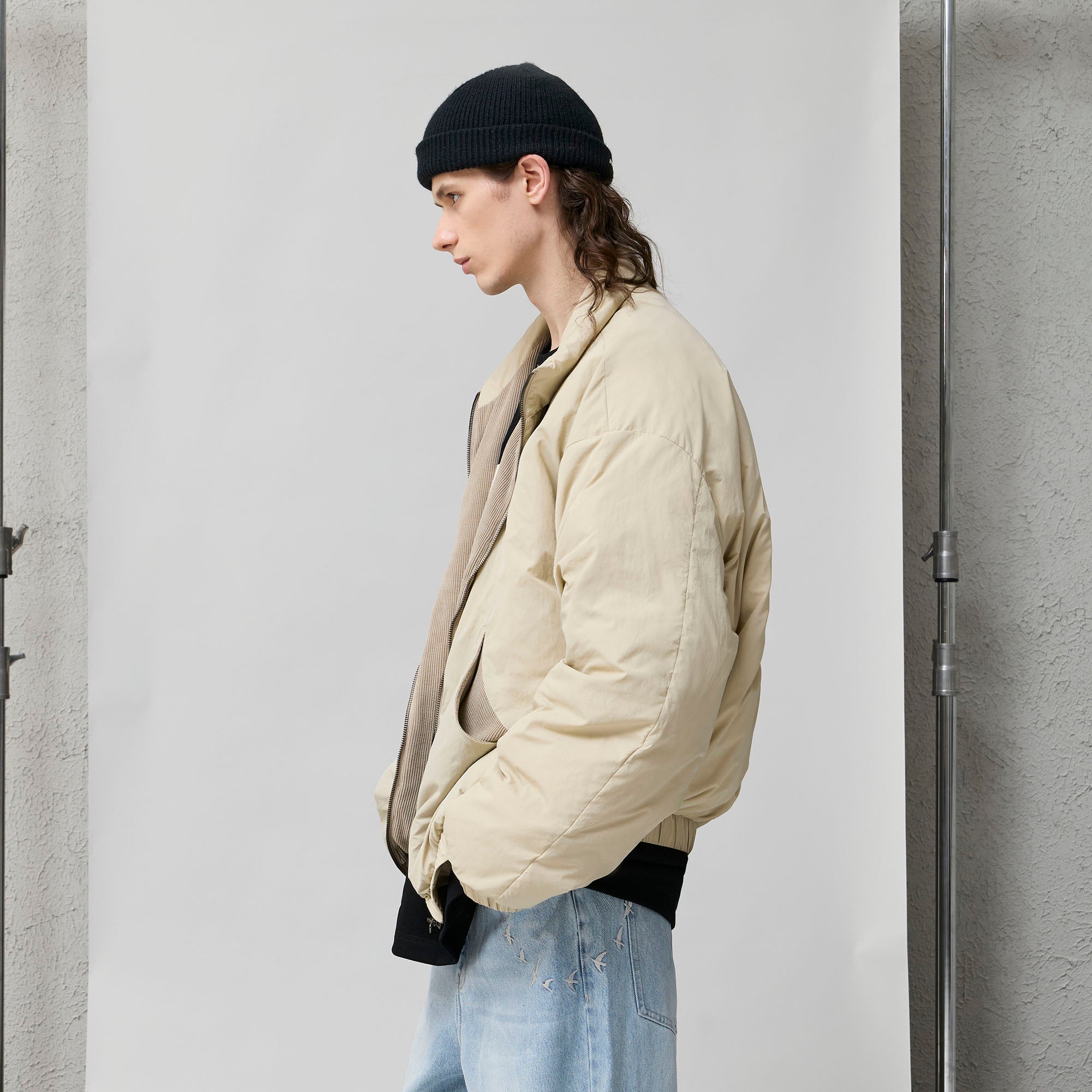 ORGANIC EMOTION Reversible Water Repellent Down Jacket