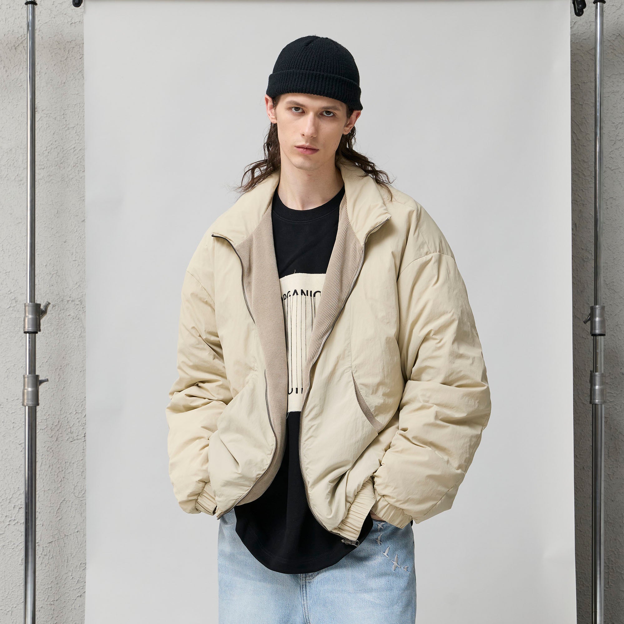 ORGANIC EMOTION Reversible Water Repellent Down Jacket