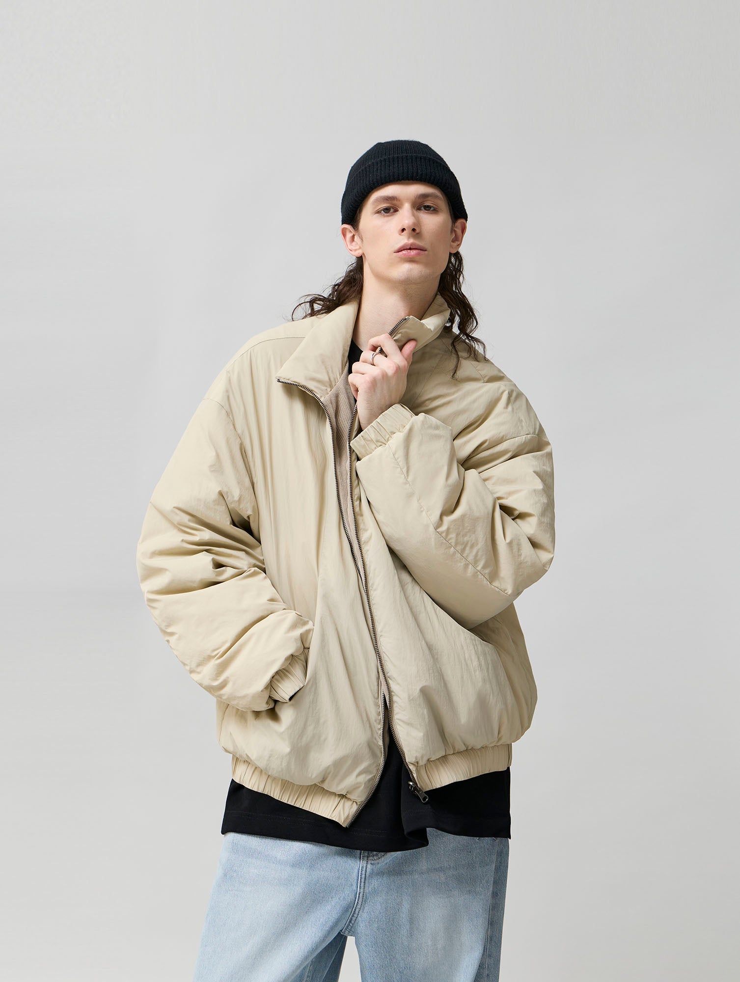 ORGANIC EMOTION Reversible Water Repellent Down Jacket