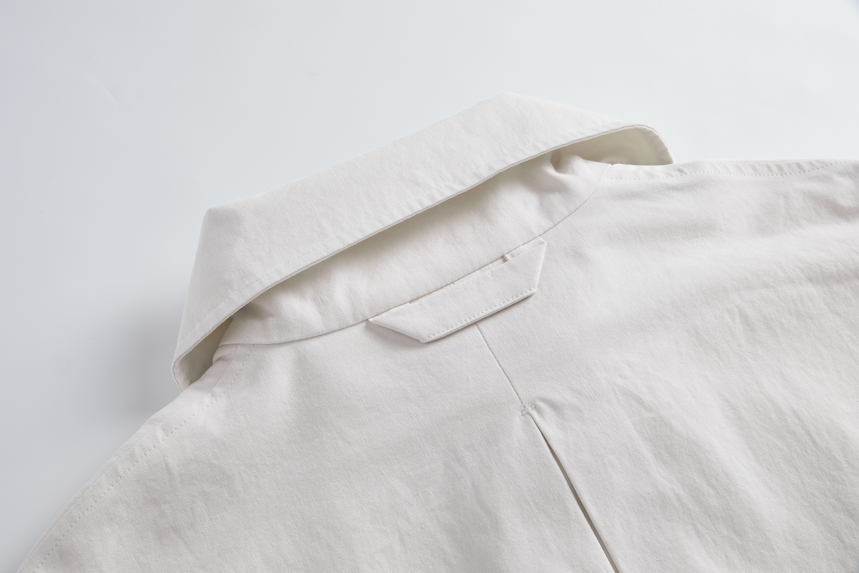 SAME FLOW Stand-Collar Drawstring-Waist Jacket