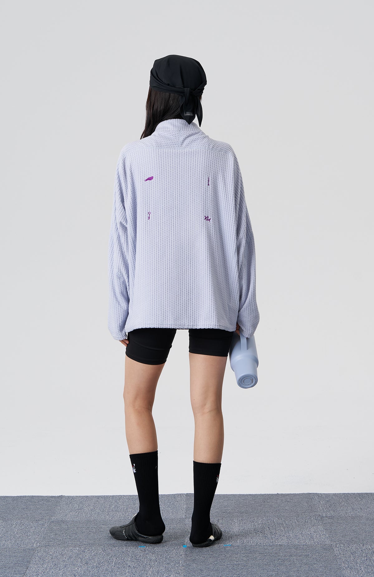 FMACM Diamond Fleece Half-Zip Long-Sleeve Tee