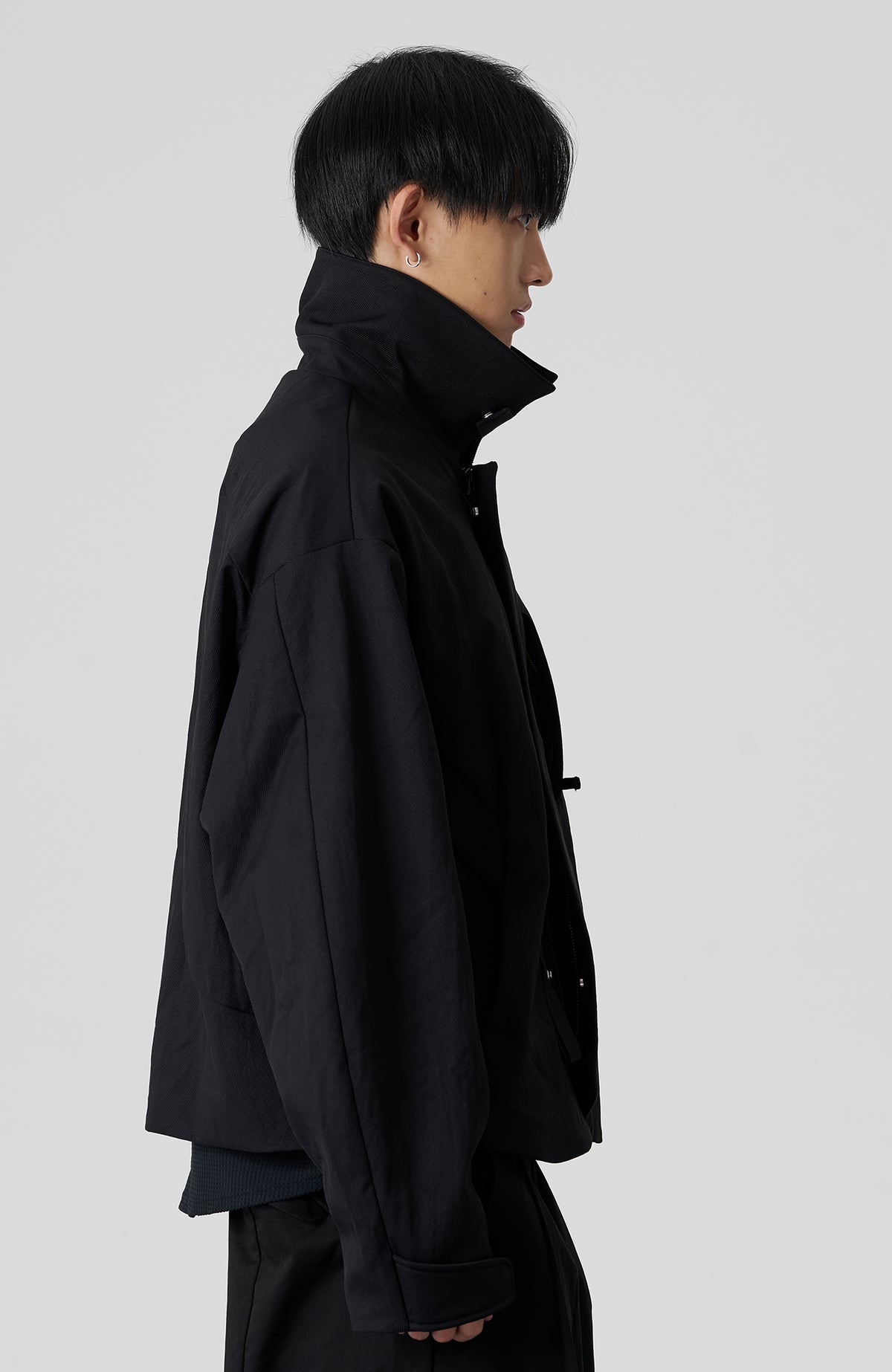 FMACM Retro Lapel Oversized Jacket
