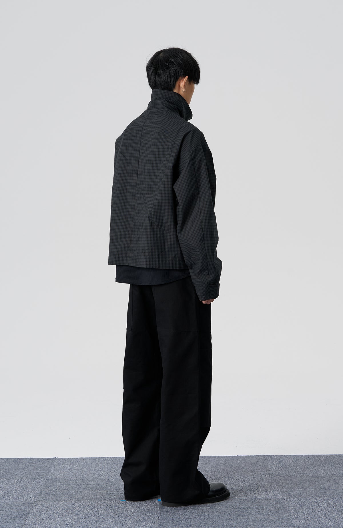 FMACM Retro Lapel Oversized Jacket